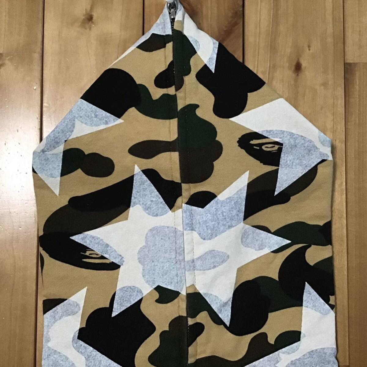 Bape × Nigo BAPE STA full zip hoodie 1st camo yellow a bathing ape star Size US S / EU 44-46 / 1 - 3 Thumbnail