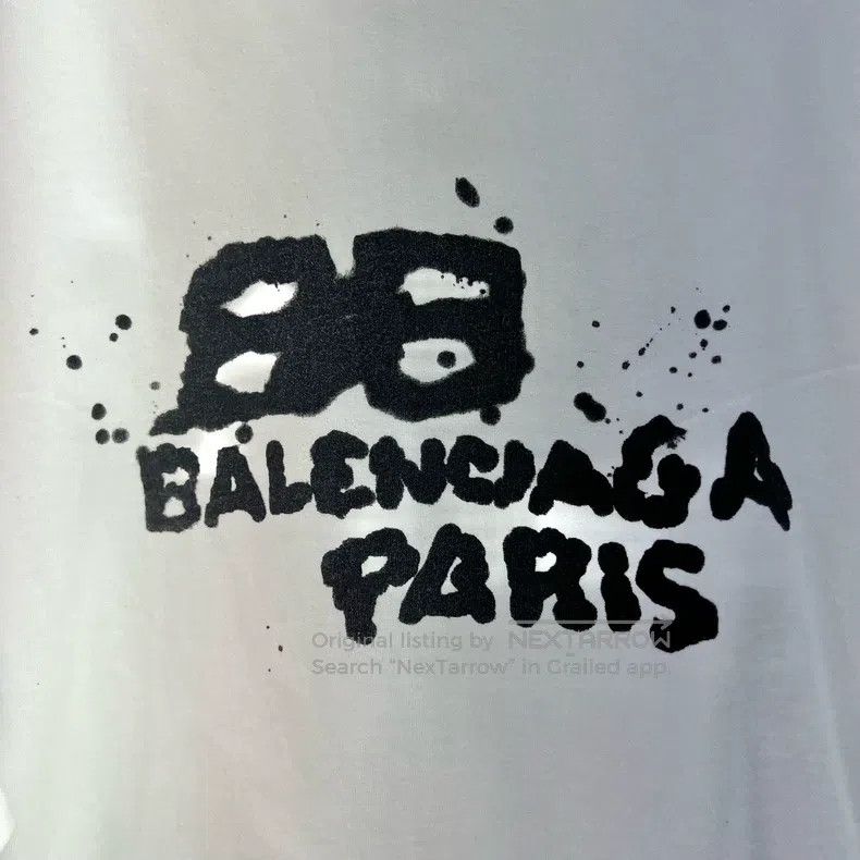 Balenciaga Balenciaga Double B Graffiti Hoodie Size US M / EU 48-50 / 2 - 5 Thumbnail