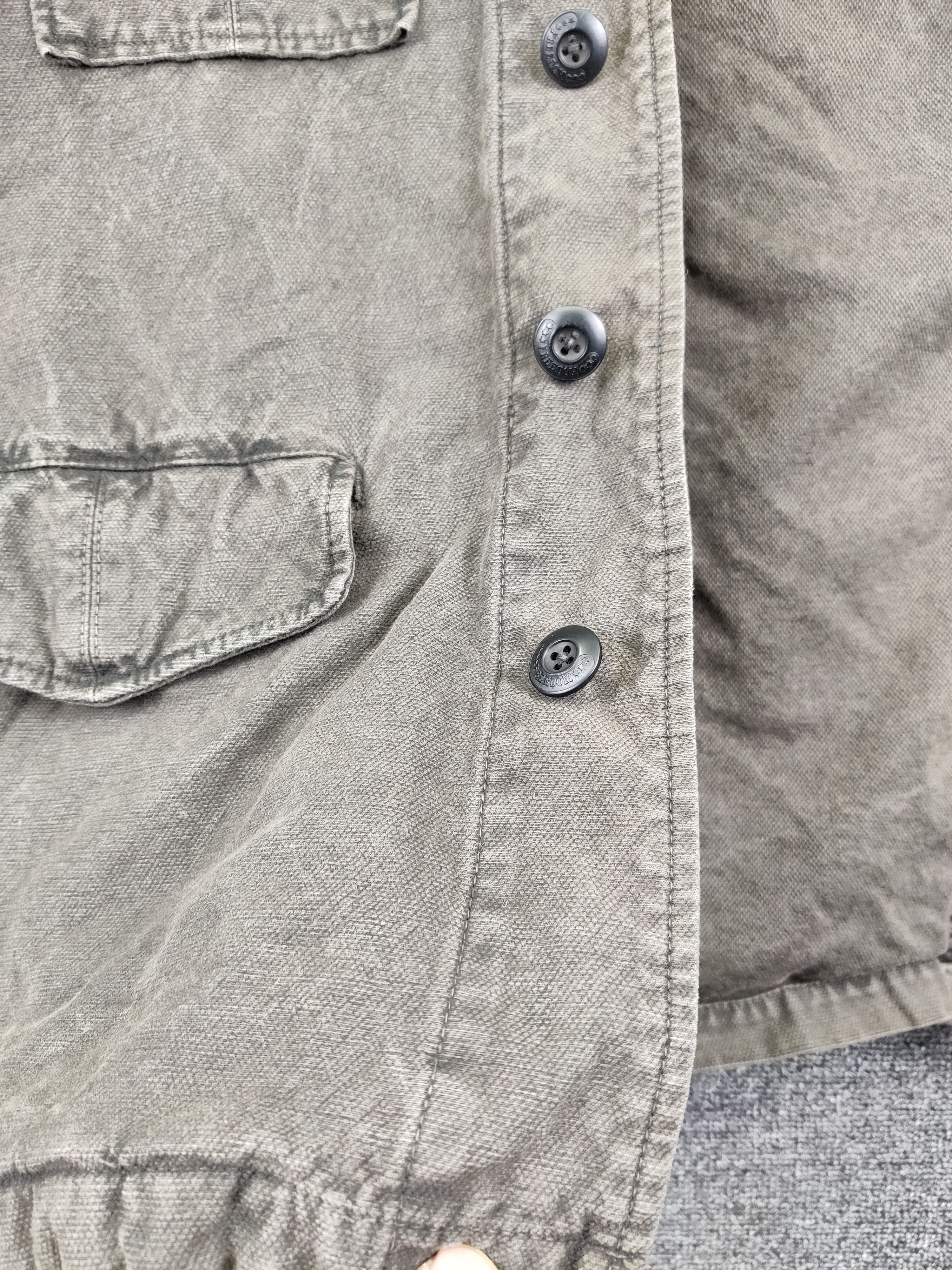 Roar Guns Love And Peace Freedom Military Utility Jacket