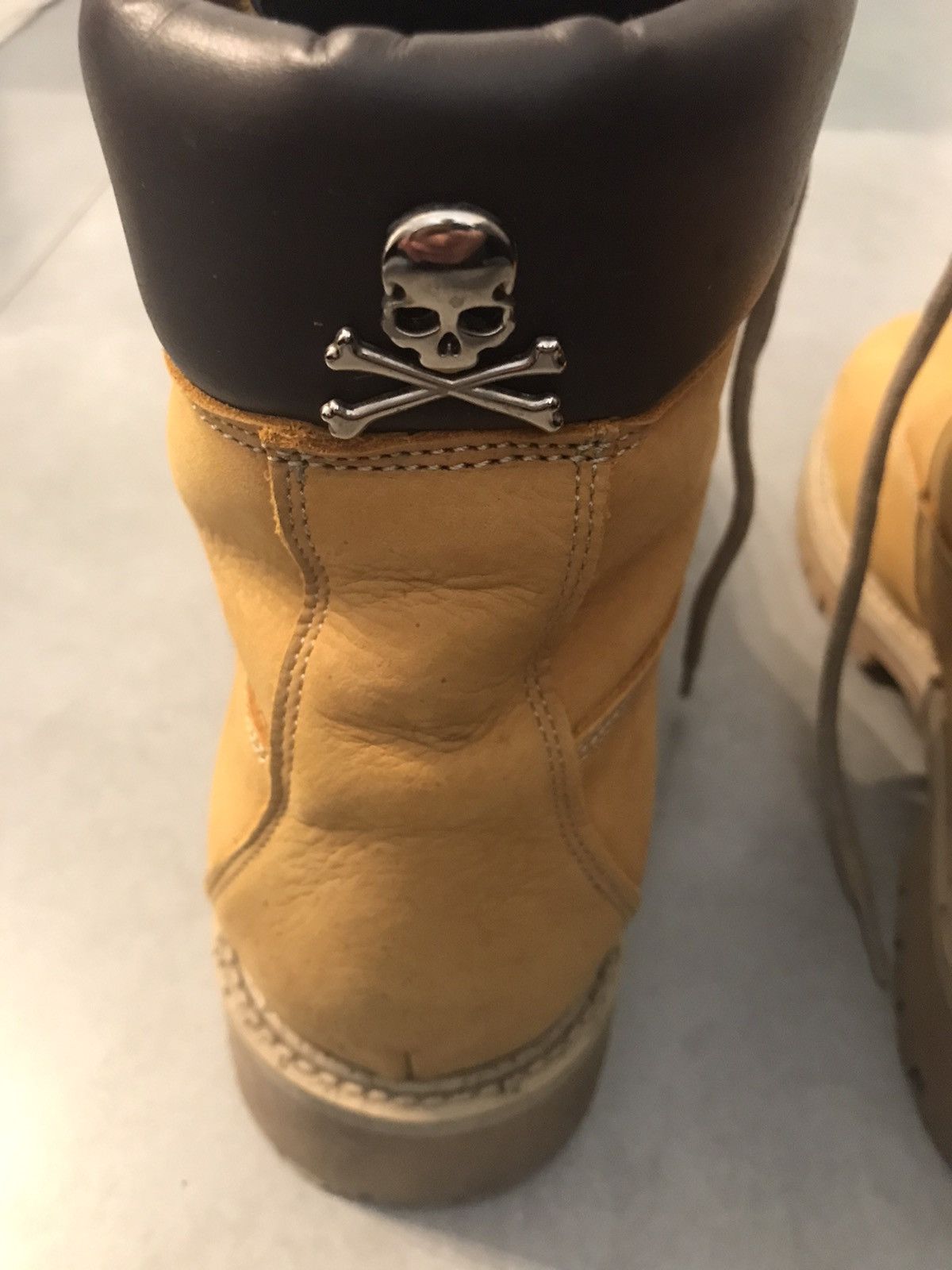 Philipp Plein Philipp Plein beige shearling boots Size US 10 / EU 43 - 4 Thumbnail