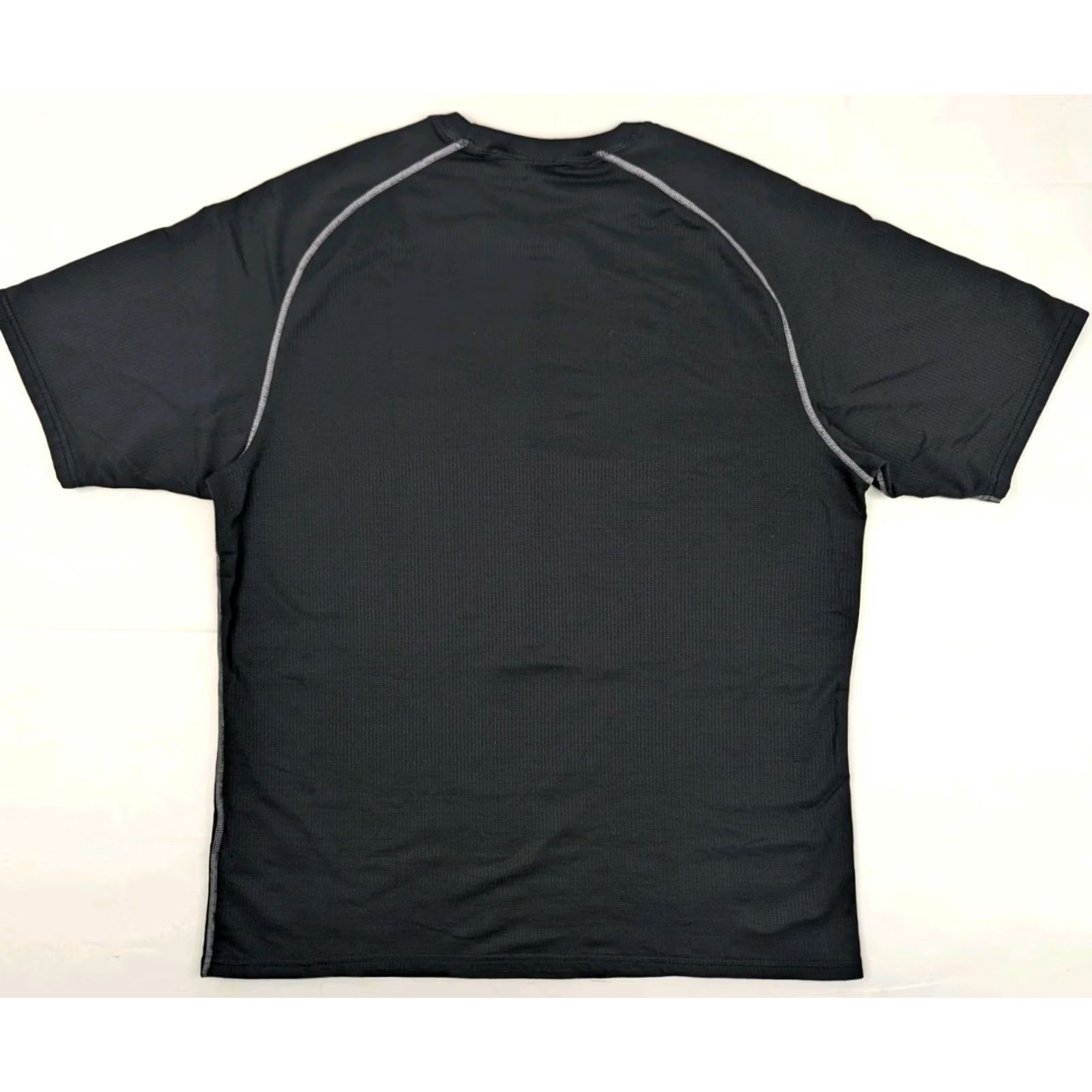 Nike Nike Dri-Fit Sphere Dry Waffle Training Running Shirt Men M Black Crew Nk Size US M / EU 48-50 / 2 - 6 Thumbnail