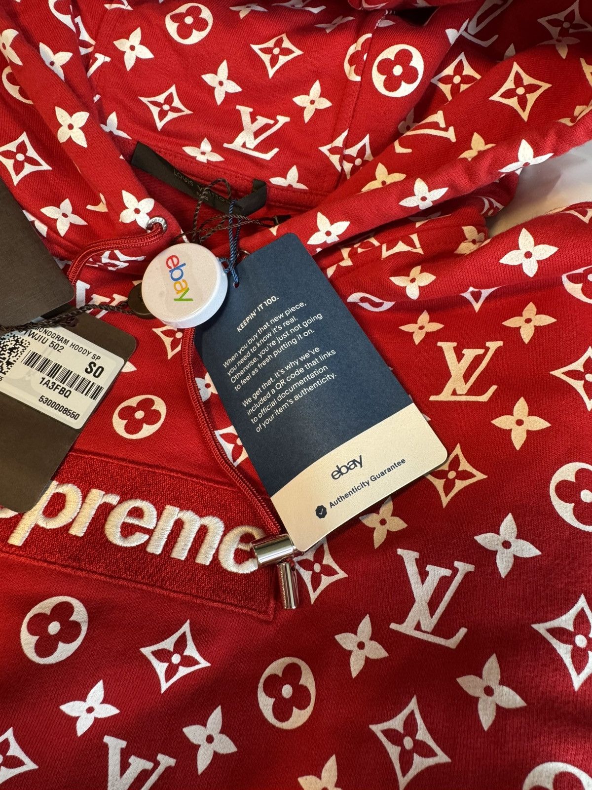 Louis Vuitton × Supreme Louis Vuitton X Supreme Size US S / EU 44-46 / 1 - 3 Thumbnail