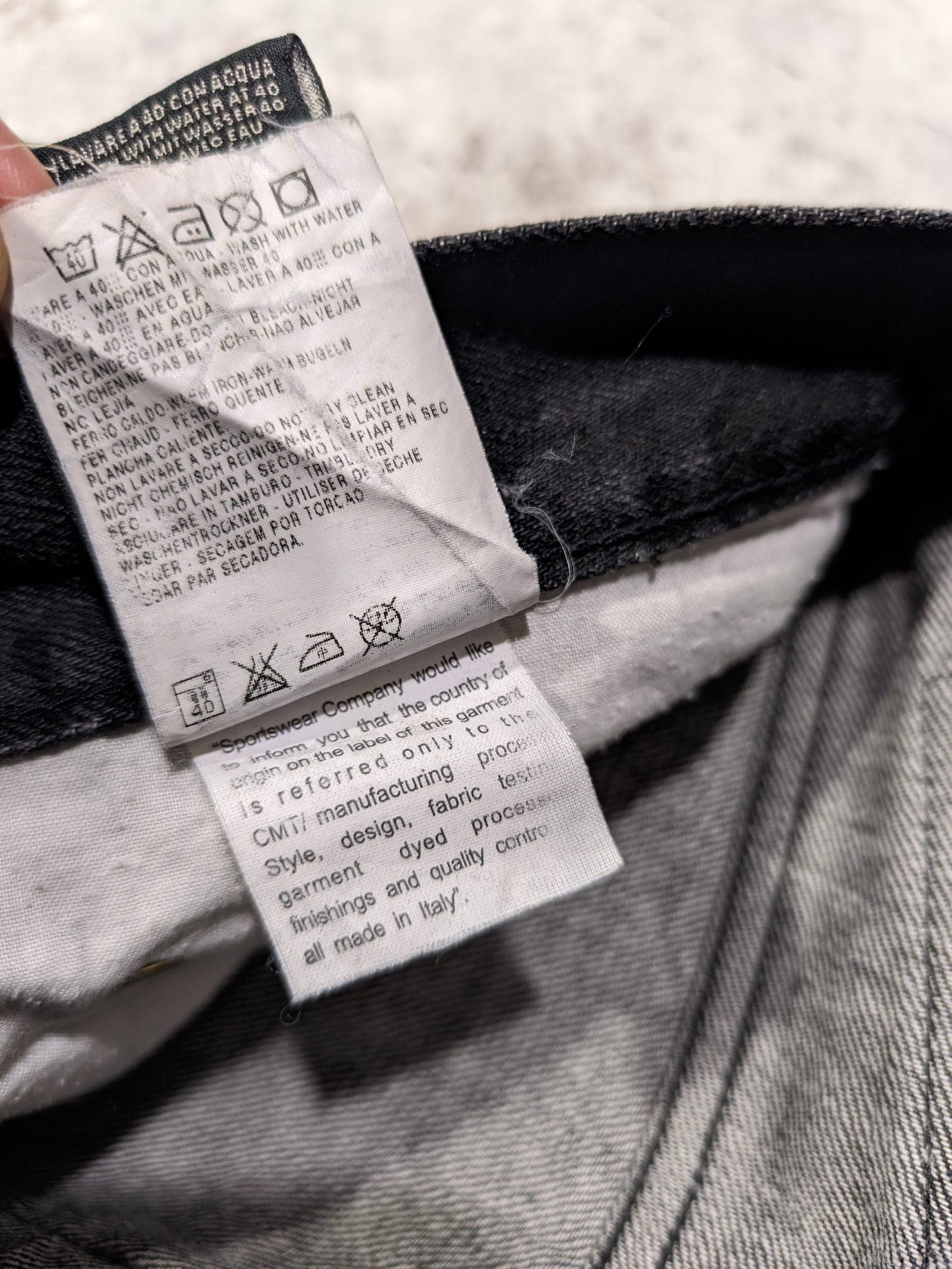 Stone Island × Vintage stone island aw 2006 cutoff denim shorts jorts archive Size US 36 / EU 52 - 8 Thumbnail