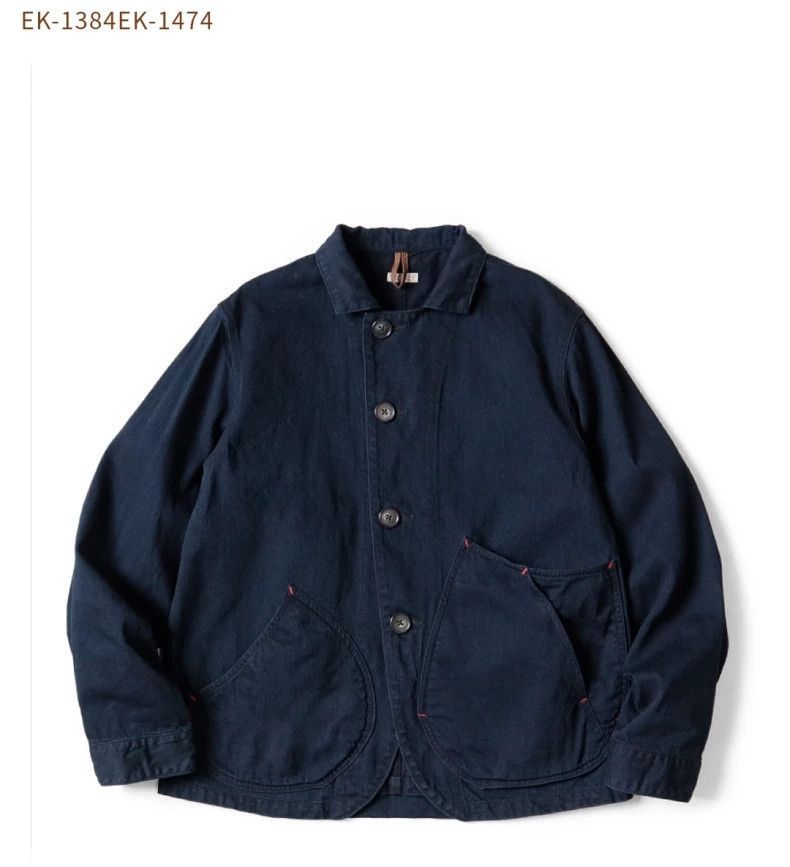 Kapital Kapital Indigo Dyed Denim Jacket-2508 Size US M / EU 48-50 / 2 - 1 Thumbnail