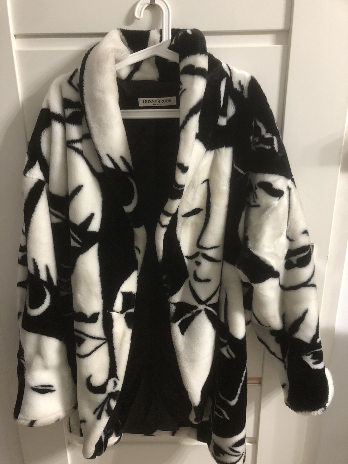 Vintage Vintage Donny Brook Faces Coat Large Size US L / EU 52-54 / 3 - 1 Thumbnail