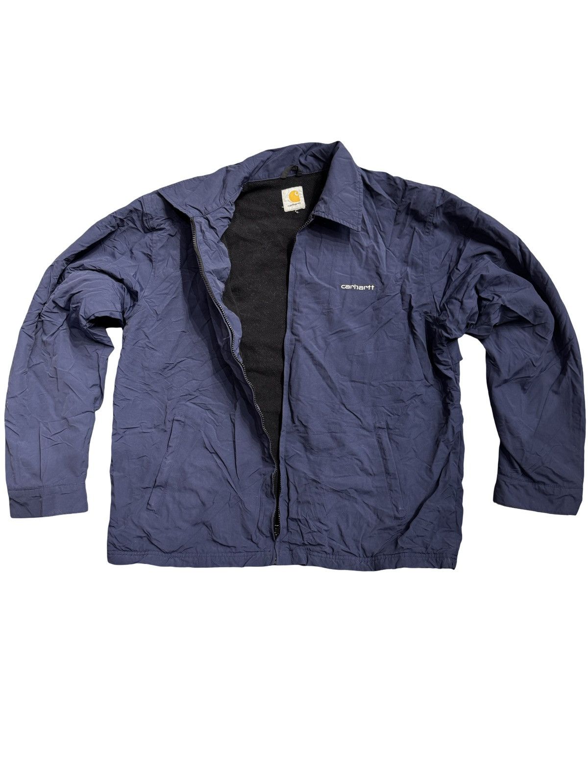 Carhartt Carhartt WIP Navy Module Script Jacket Size US M / EU 48-50 / 2 - 1 Thumbnail