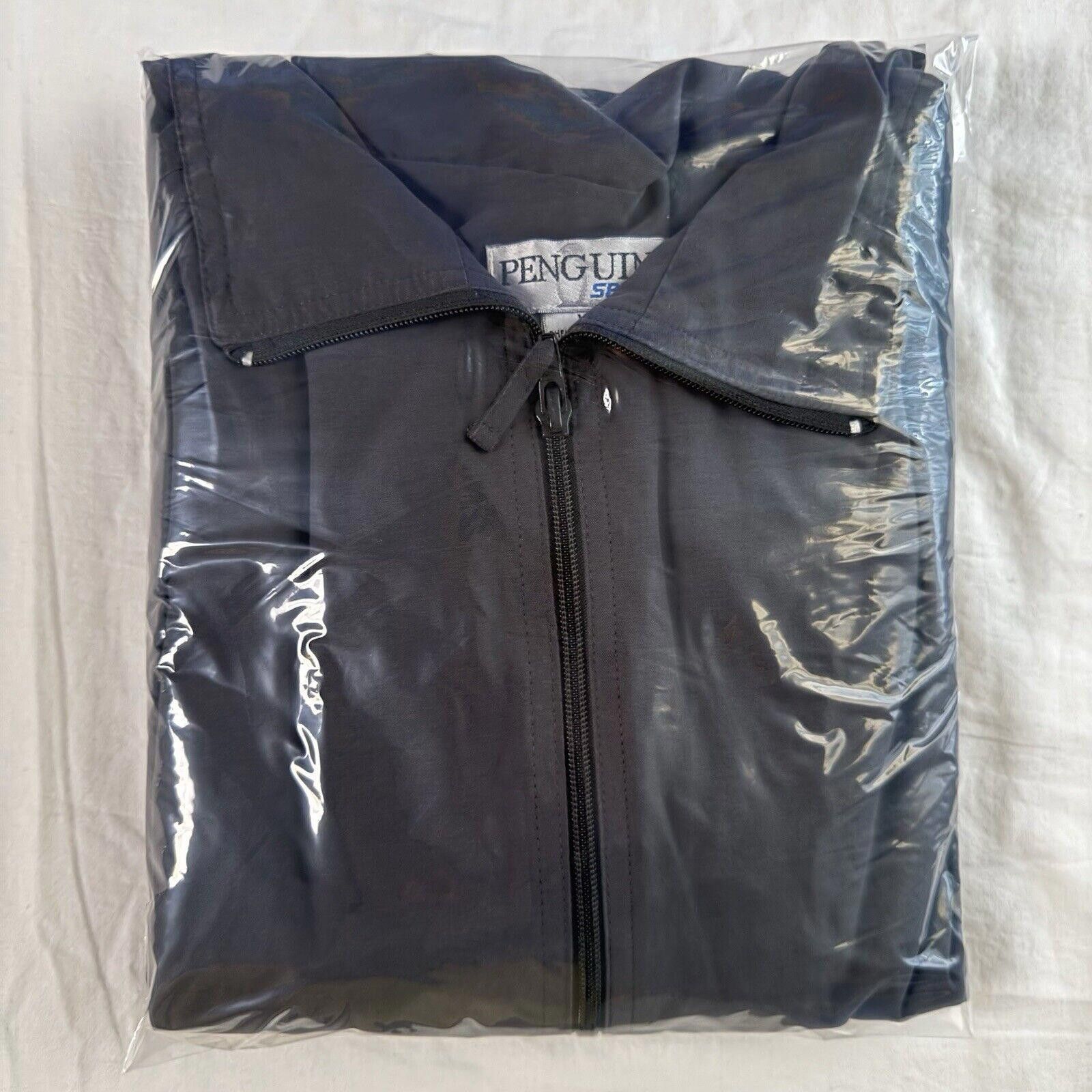 Designer Vintage Penguin Sport Windbreaker Jacket Size XL Gray Size US XL / EU 56 / 4 - 8 Thumbnail