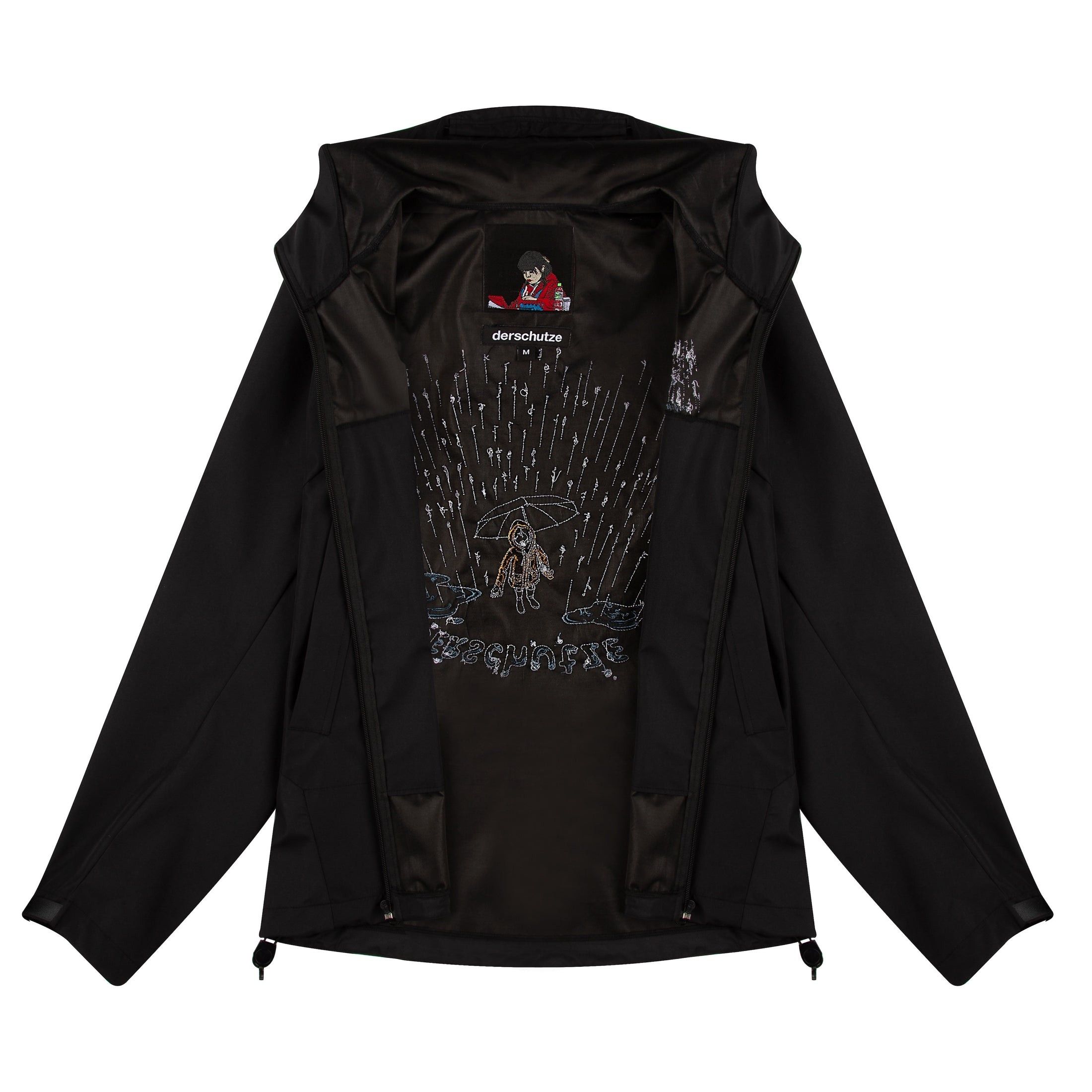 Derschutze Derschutze "Rainy Days" shell jacket Size US XL / EU 56 / 4 - 2 Thumbnail