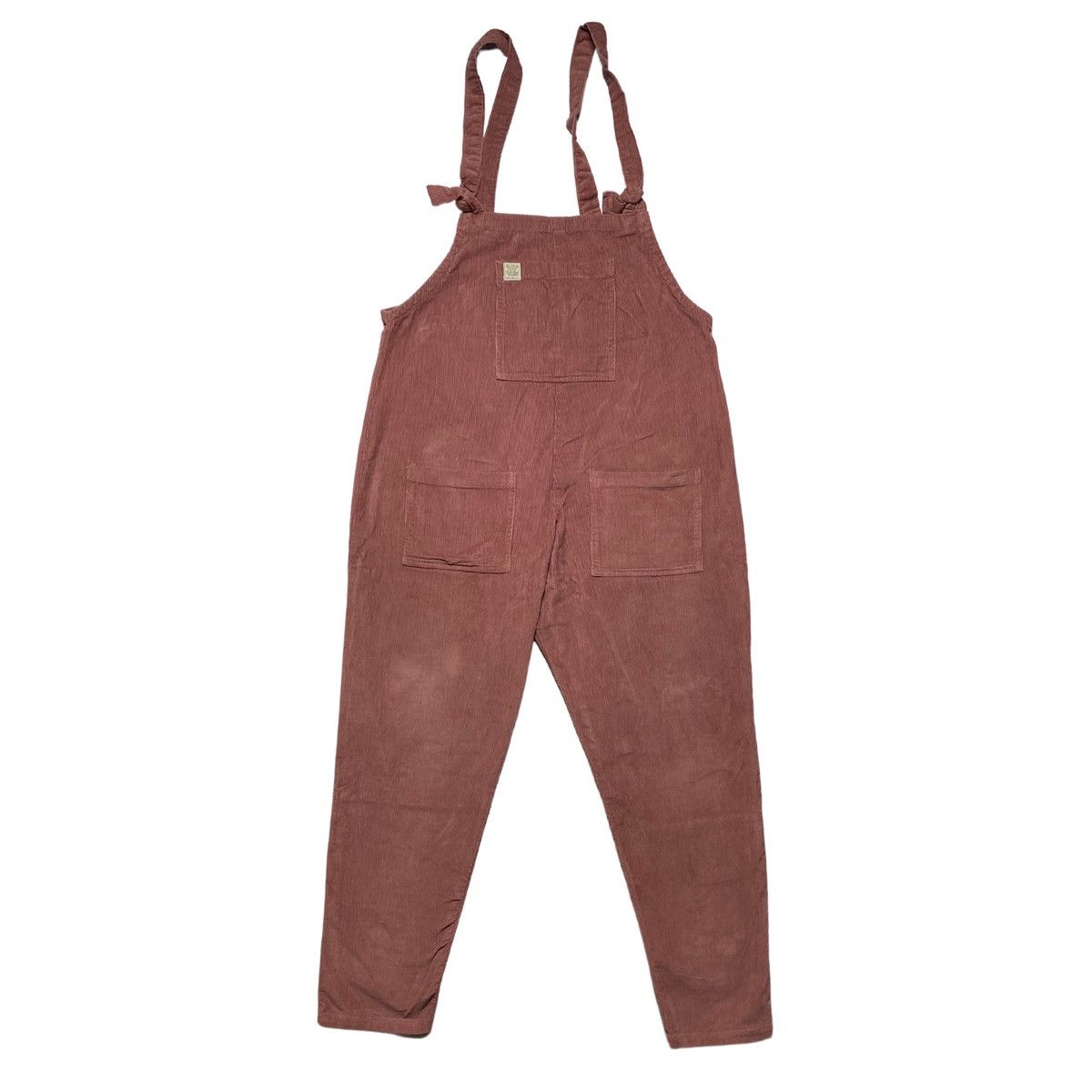 Vintage Lucy & Yak - Corduroy Dungarees Peach Overalls Size M / US 6-8 / IT 42-44 - 1 Thumbnail