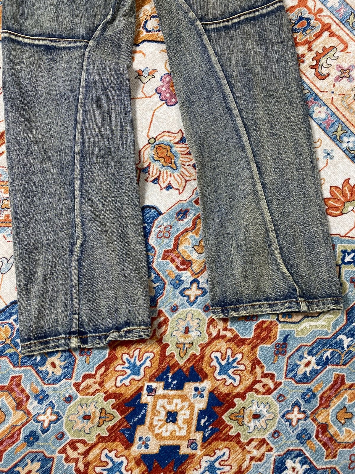 Japanese Brand Double waist suspender jeans pants Size US 34 / EU 50 - 11 Thumbnail
