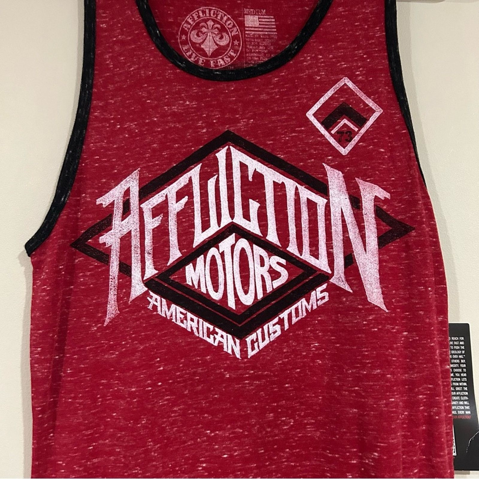 Affliction Y2K Affliction Motors Tank Top Size US M / EU 48-50 / 2 - 3 Thumbnail