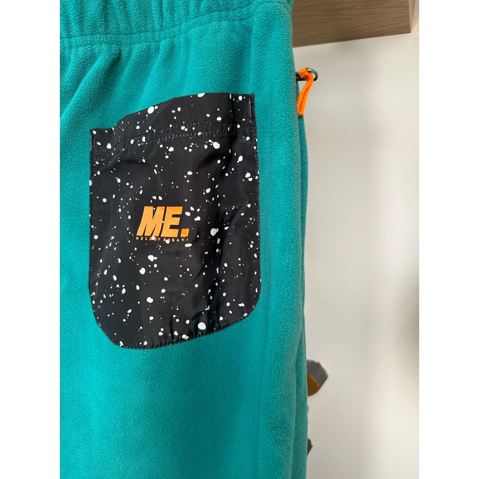 Foot Locker Melody Ehsani Green Sweatpants - Size S Size 26" / US 2 / IT 38 - 5 Thumbnail
