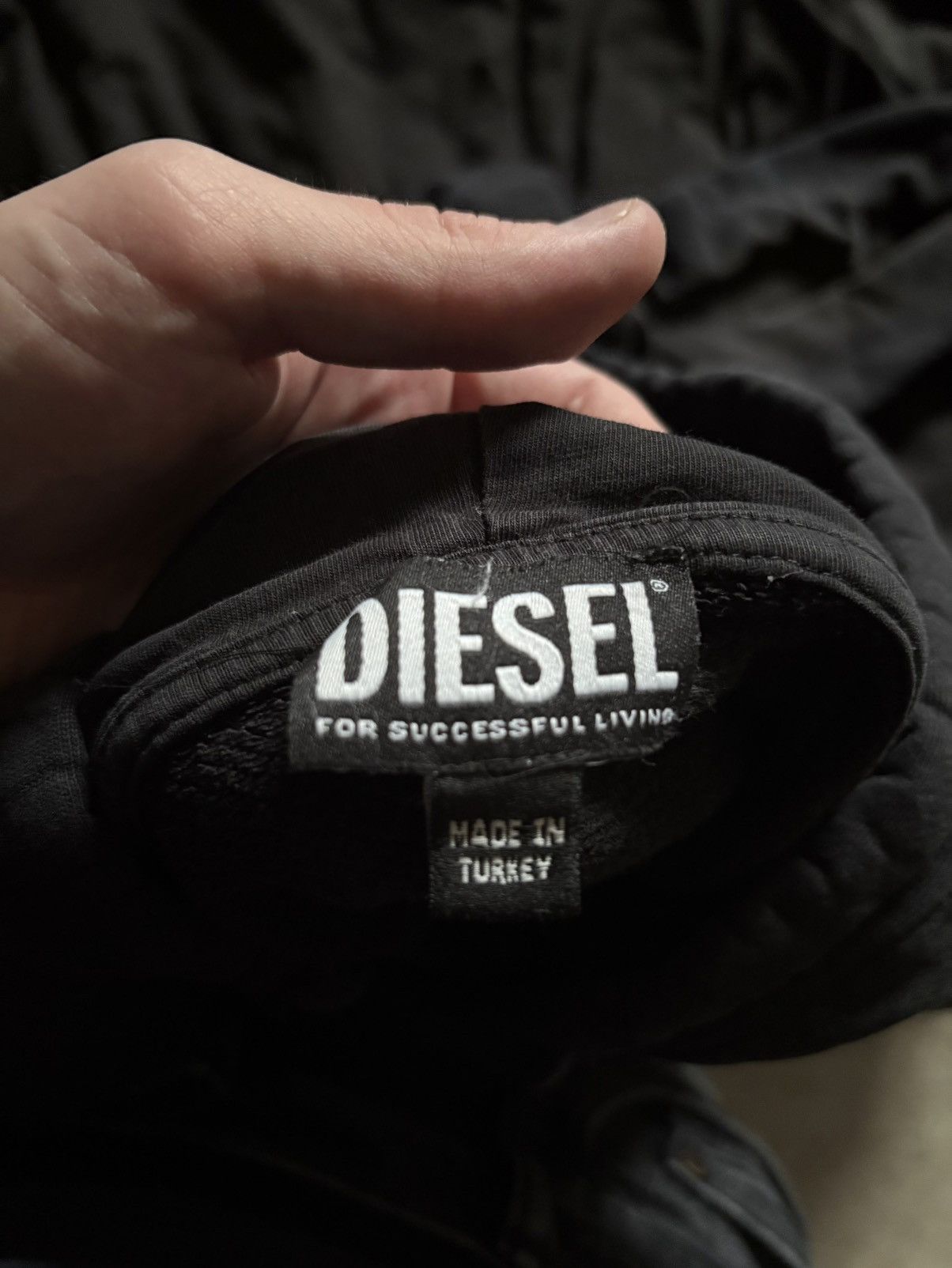 Diesel Diesel Hoodie / Hooded Sweatshirt Size US L / EU 52-54 / 3 - 3 Thumbnail