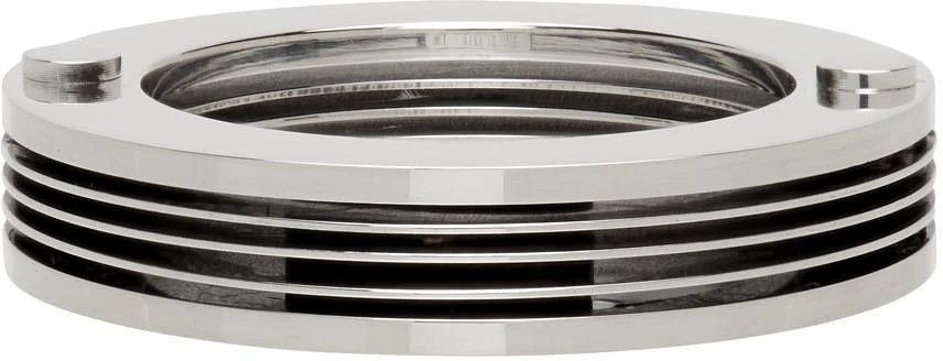 Bottega Veneta o1n1vont1124 Size: 17 / Ring in Silver Size ONE SIZE - 3 Thumbnail