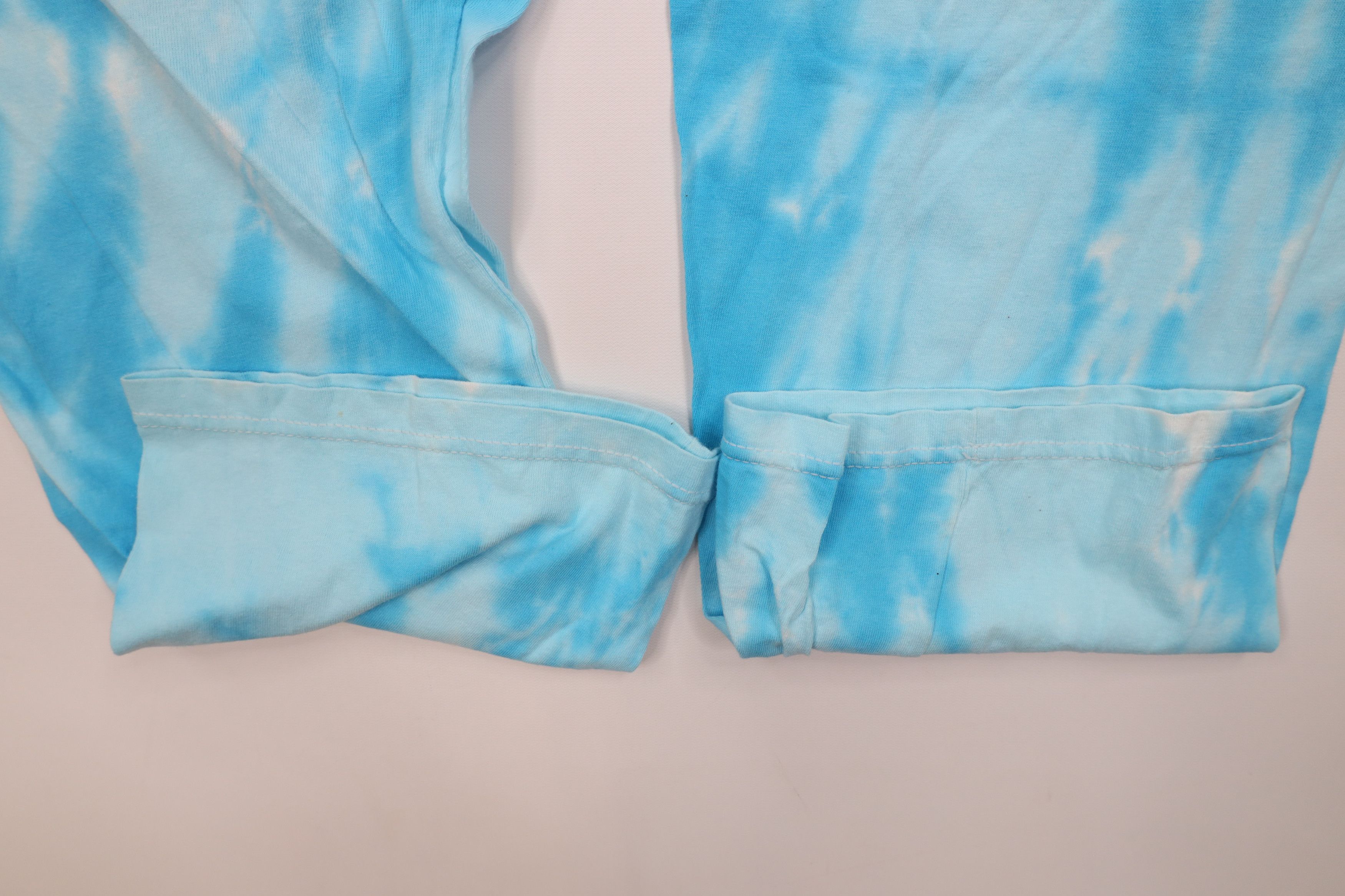 Vintage Vintage Y2K Streetwear Tie Dye Wide Leg Flannel Pants USA Size 28" / US 6 / IT 42 - 5 Thumbnail