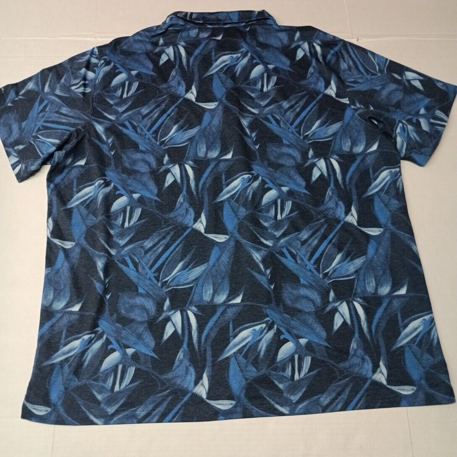Other Walter Hagen Airbrush Print Golf Polo Shirt Men's 3XLT Blue Size US XXL / EU 58 / 5 - 7 Thumbnail
