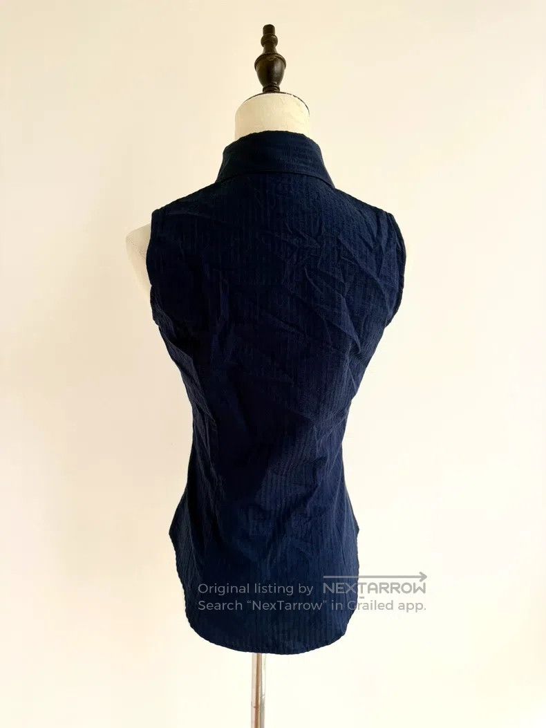 Vivienne Westwood Vivienne Westwood Vintage Blue Striped Saturn Sleeveless V Size M / US 6-8 / IT 42-44 - 4 Thumbnail
