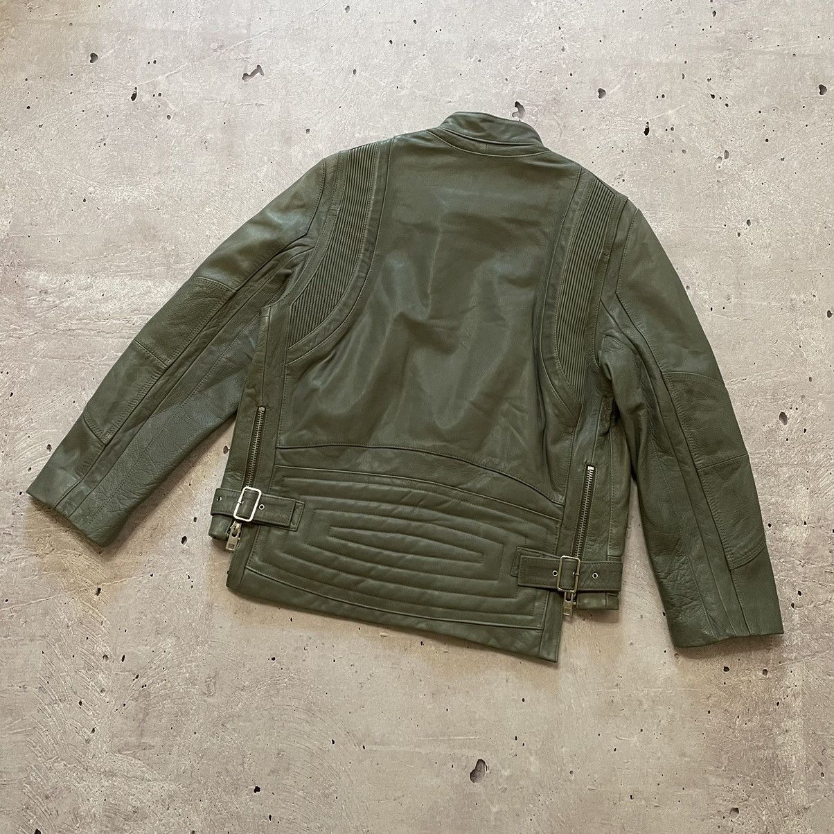 Zadig & Voltaire Zadig Voltaire Women Leatcher Biker Jacket Green Size L Size L / US 10 / IT 46 - 19 Thumbnail
