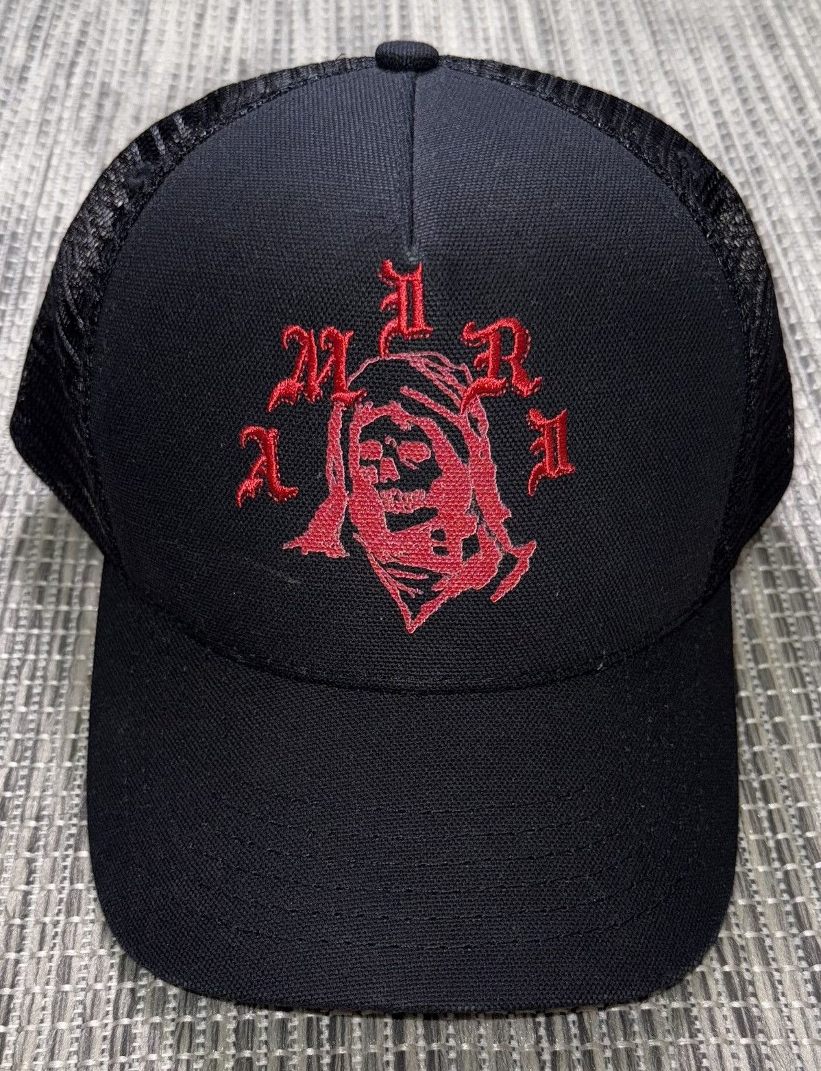 Amiri Amiri Reaper Trucker Hat Size ONE SIZE - 1 Thumbnail