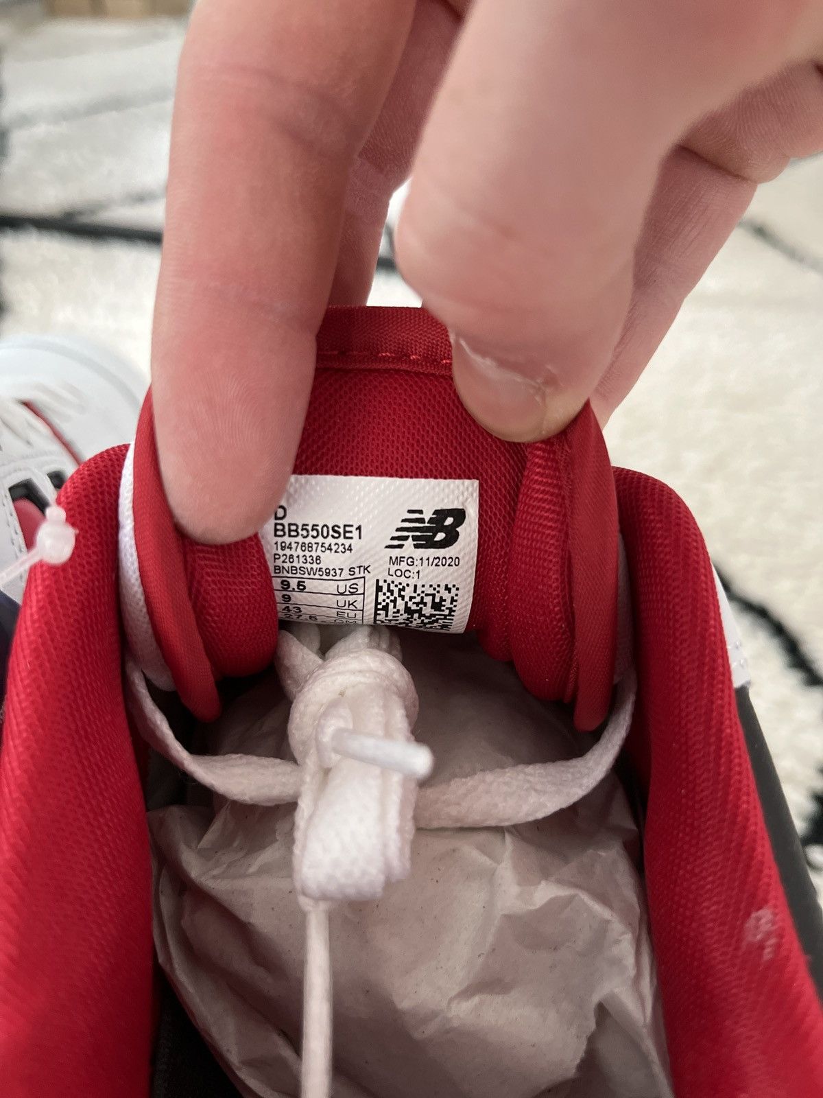 New Balance New balance 550 sneaker Size US 9.5 / EU 42-43 - 7 Thumbnail