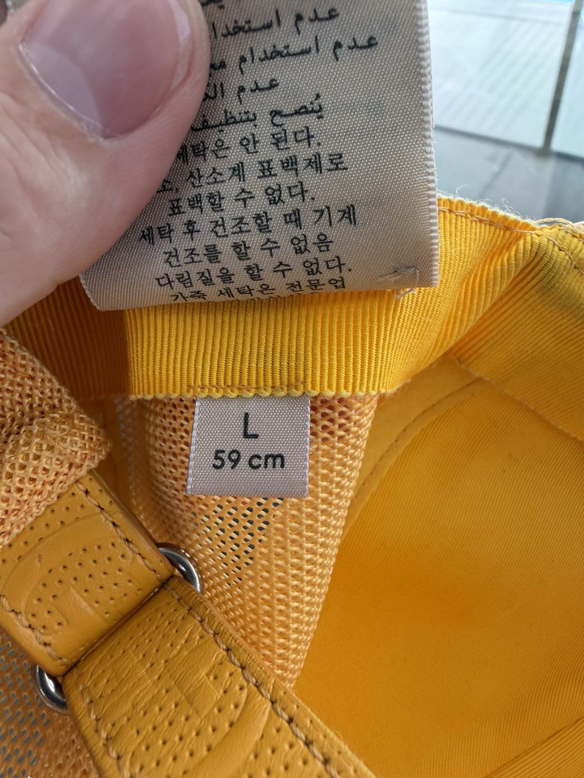Gucci Leather Trucker GG Hat Size ONE SIZE - 6 Thumbnail