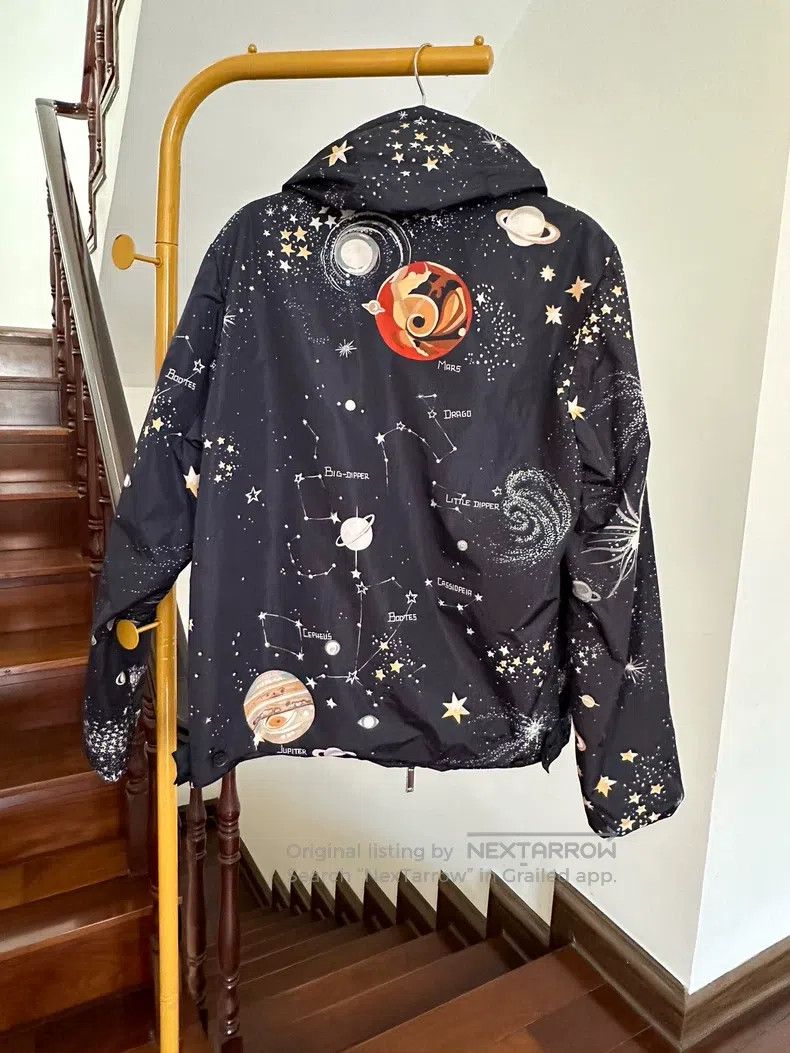Valentino Valentino Starry sky picture hooded thin cotton jacket jac Size US L / EU 52-54 / 3 - 3 Thumbnail
