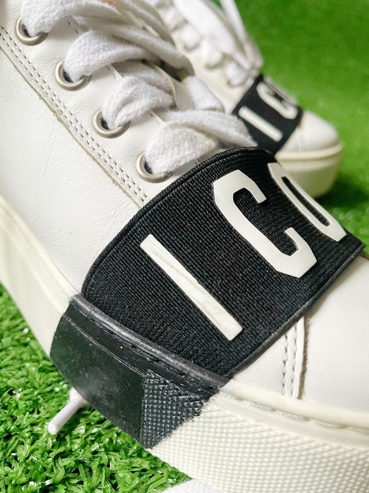 Dsquared2 Dsquared ICON Women Leather Sneakers Big Logo High Sole 36 Size US 6 / IT 36 - 10 Thumbnail