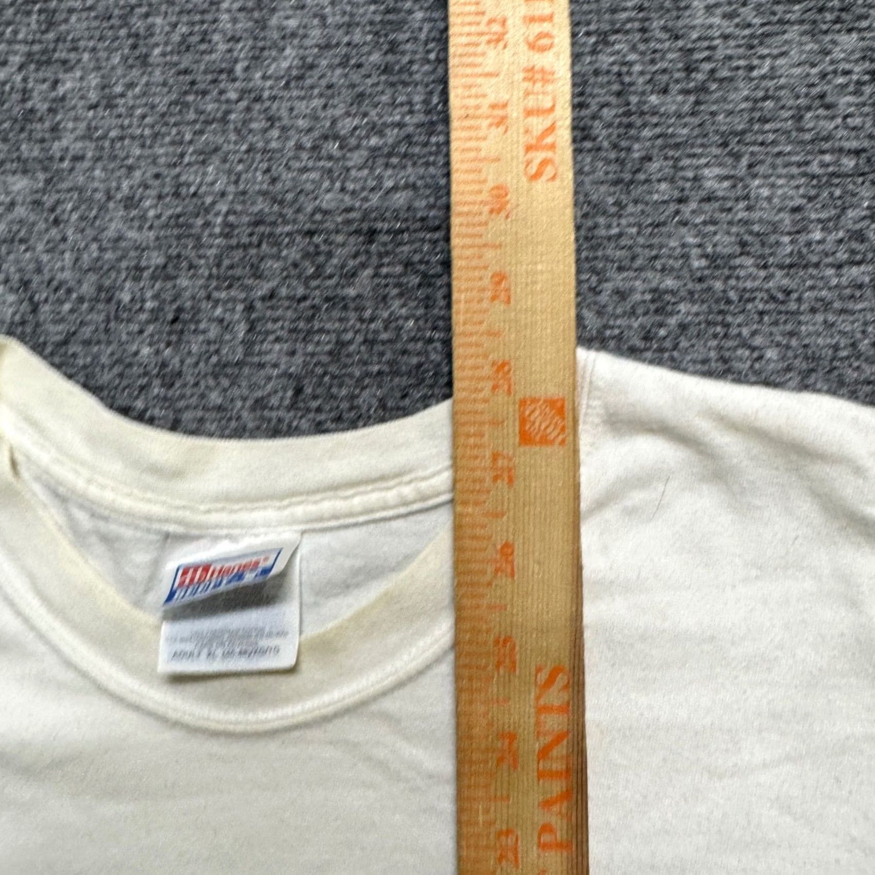 Off-White VINTAGE Hawaii T-shirt Men XL Off-white Lahina Island 90s Hanes Heavyweight Beige Size US XL / EU 56 / 4 - 4 Thumbnail