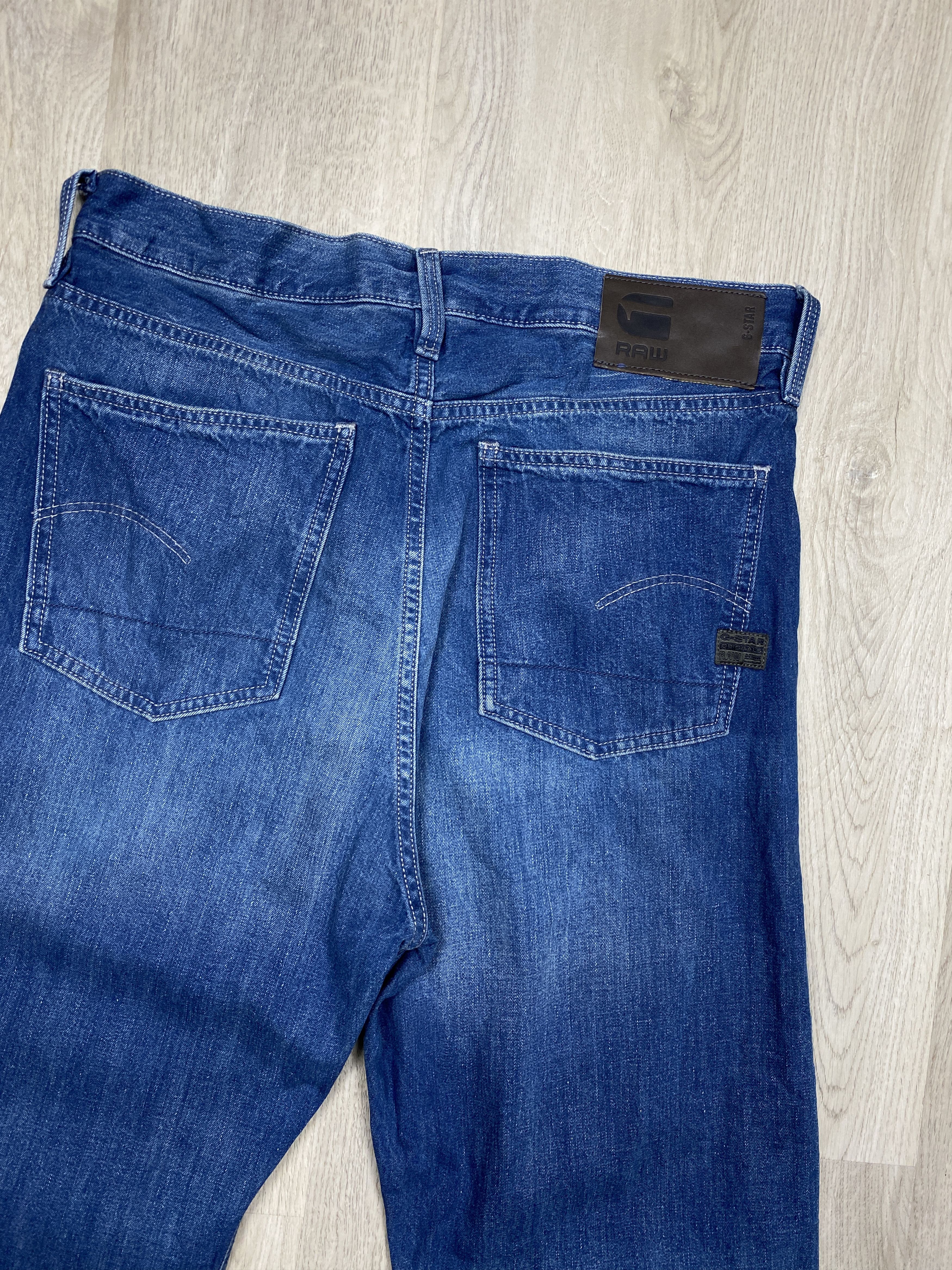 G-Star G Star Raw Vintage Mens Relaxed Straight Denim Pants Jeans Size US 31 - 8 Thumbnail