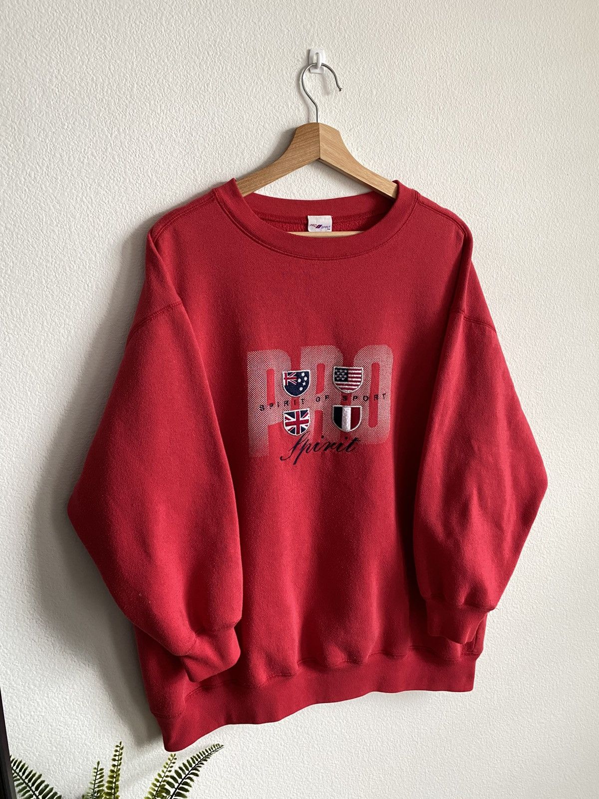 Vintage Vintage 90s Pro Spirit Crewneck Sweatshirt Size US XL / EU 56 / 4 - 2 Thumbnail