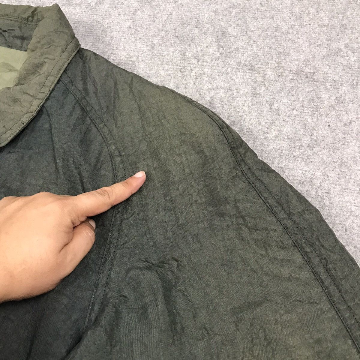 Issey Miyake 💥70s ISSEY MIYAKE BOMBER SUN FADED JACKET Size US M / EU 48-50 / 2 - 9 Thumbnail