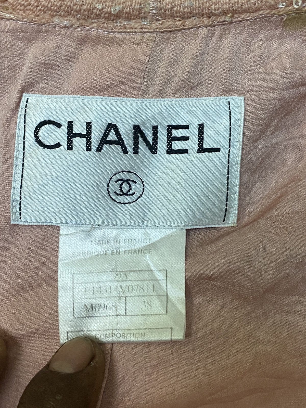 Chanel Vintage Chanel Chic 90s ruffle jacket Size XS / US 0-2 / IT 36-38 - 6 Thumbnail