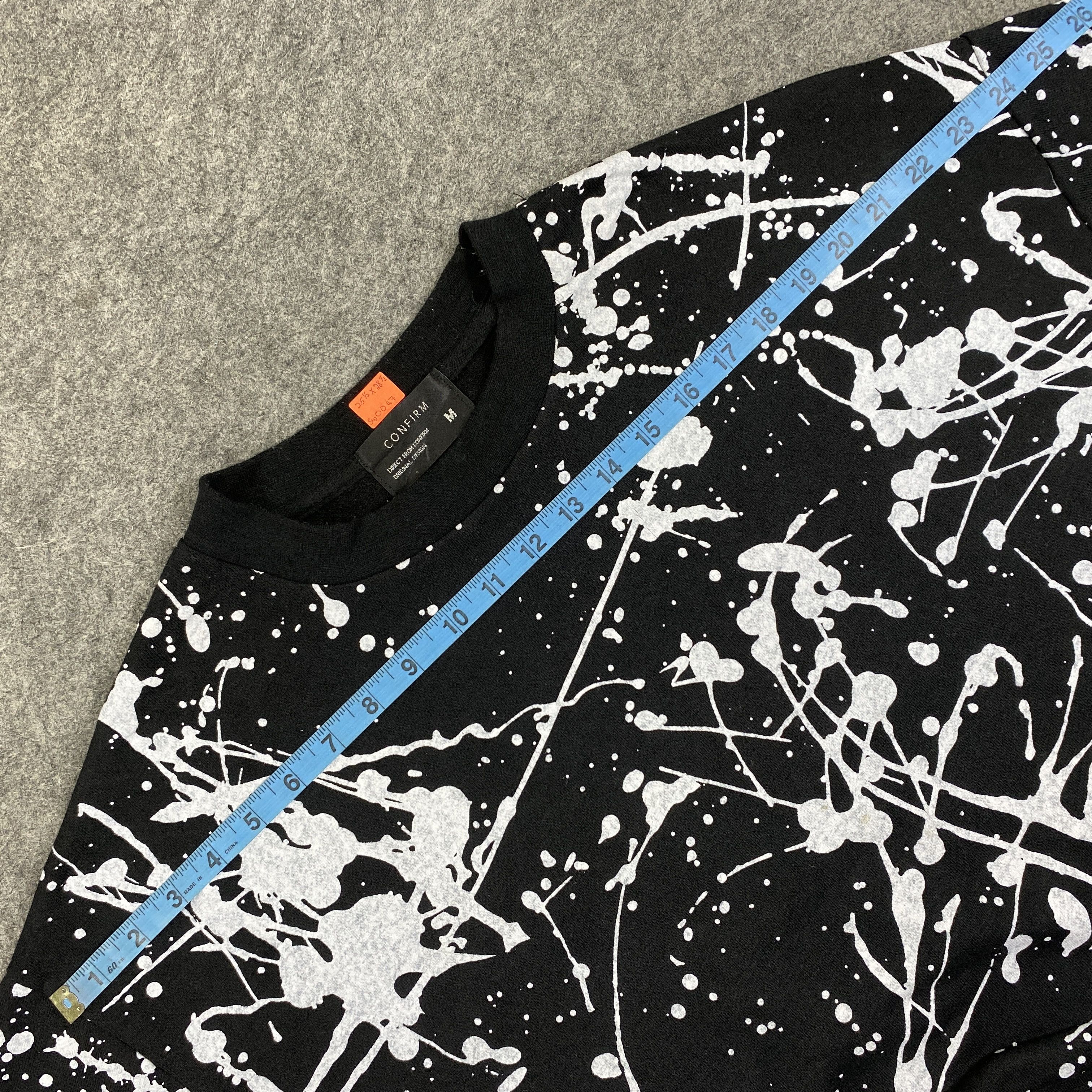 Japanese Brand Vintage Confirm Splash Design Sweatshirt - SW047 Size US L / EU 52-54 / 3 - 7 Thumbnail