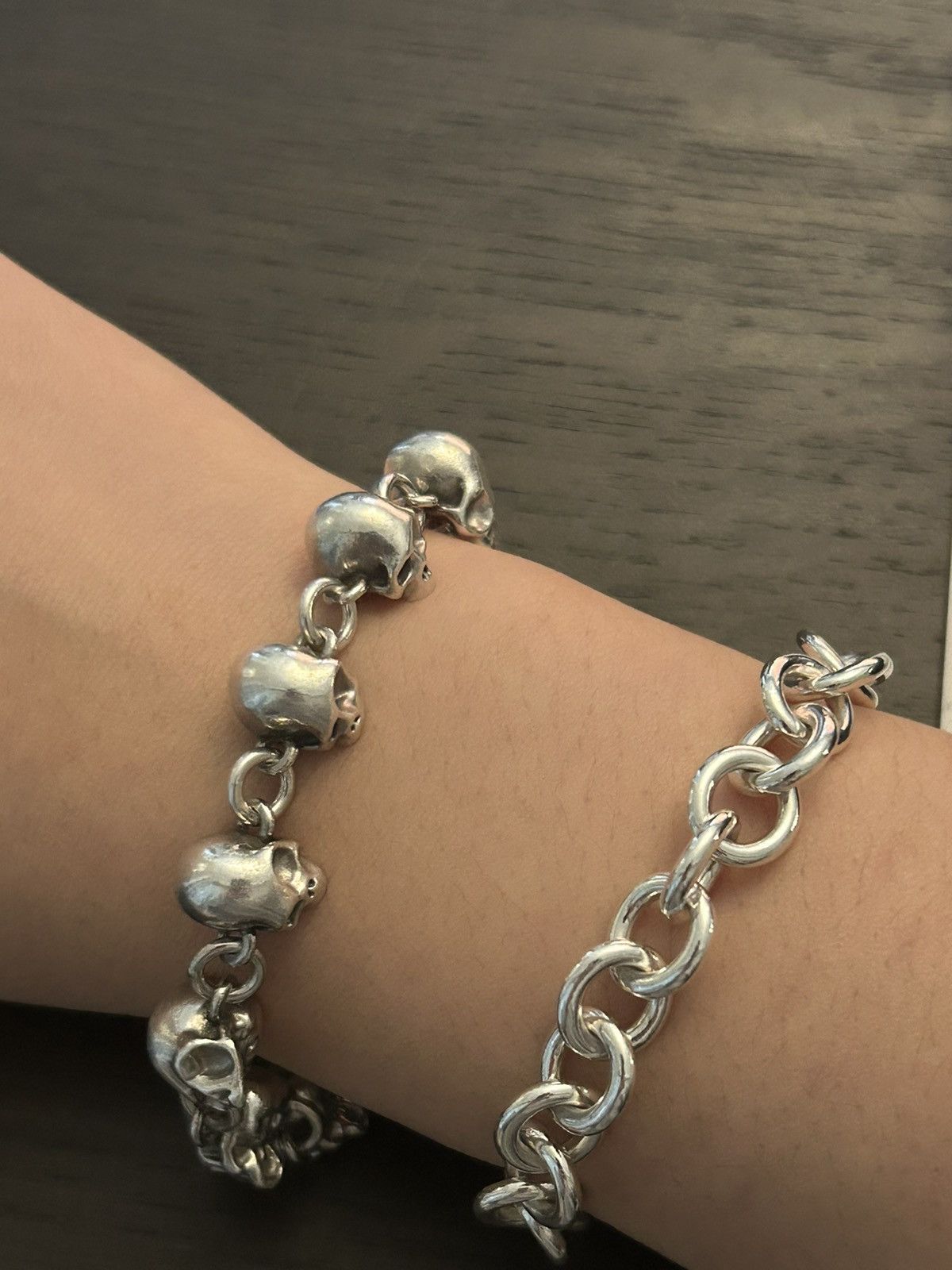 Other Hard Jewelry - 10 Stages of Addiction Silver Bracelet Size ONE SIZE - 2 Thumbnail
