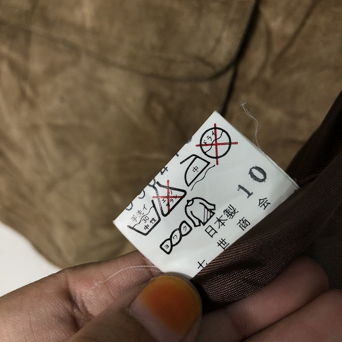 Japanese Brand 📌Q for C Vintage Vest Leather Jacket Worker Issey Miyake Size US M / EU 48-50 / 2 - 19 Thumbnail