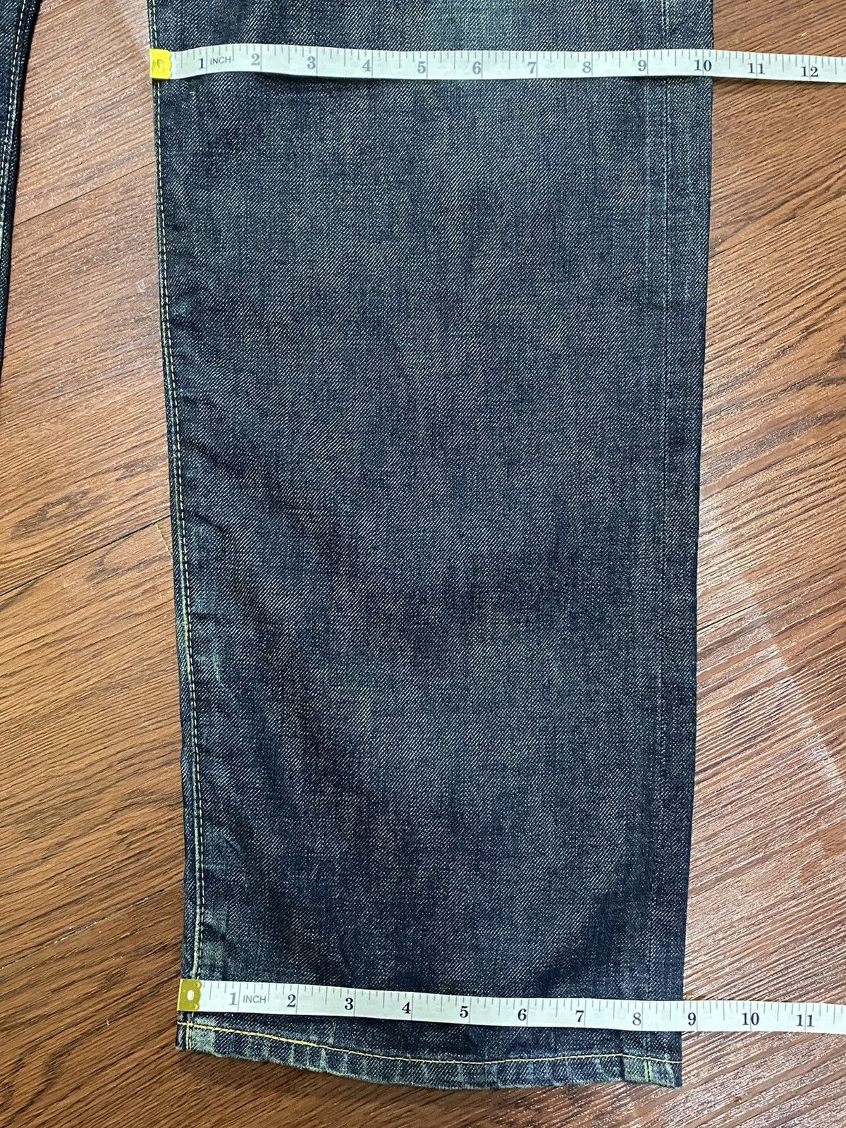 Nitraid Vintage Nitraid Underground Black Denim Selvedge Jeans Size US 37 - 19 Thumbnail