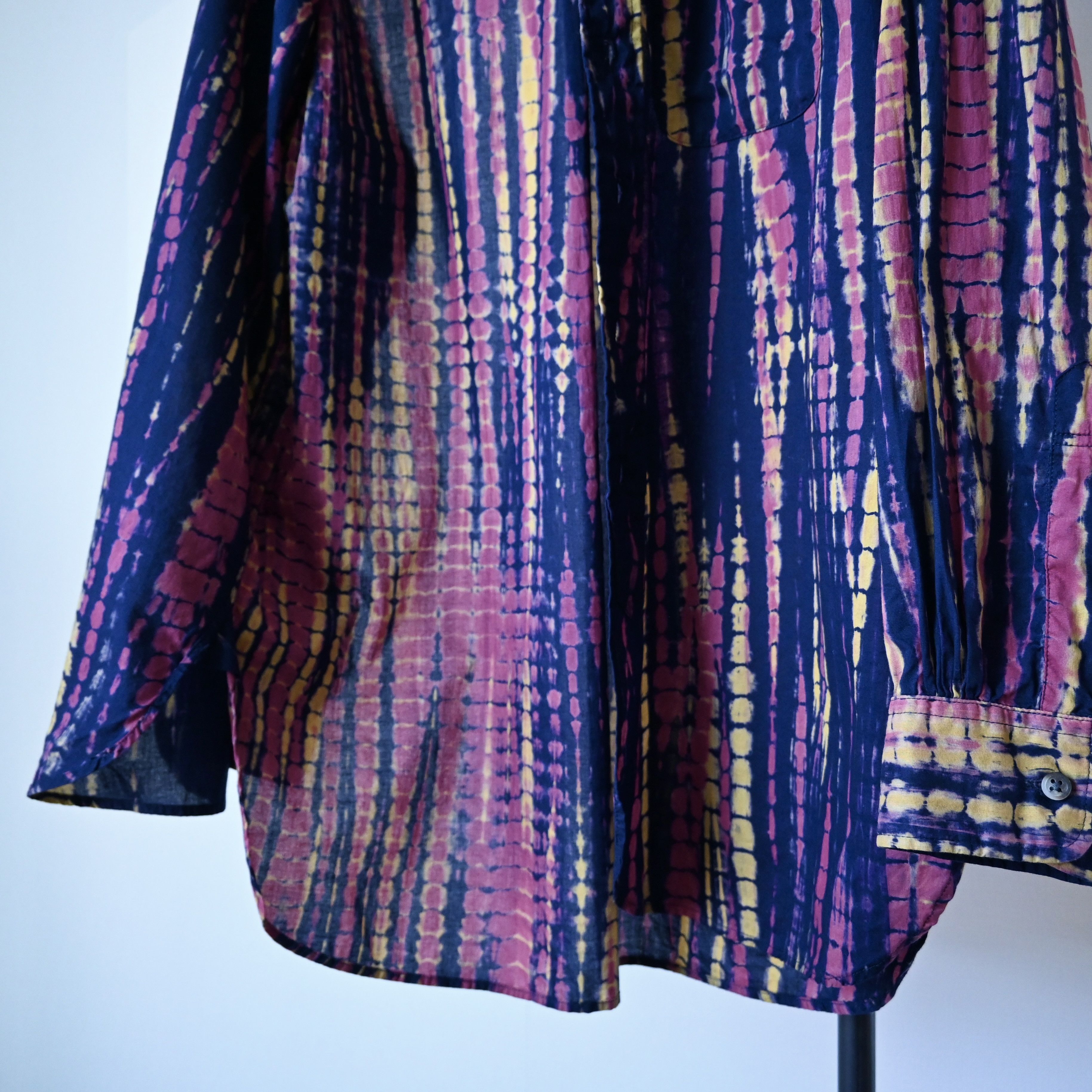Engineered Garments Engineered Garments "19th Century Shirt" Lawn batik stripe Size US S / EU 44-46 / 1 - 12 Thumbnail