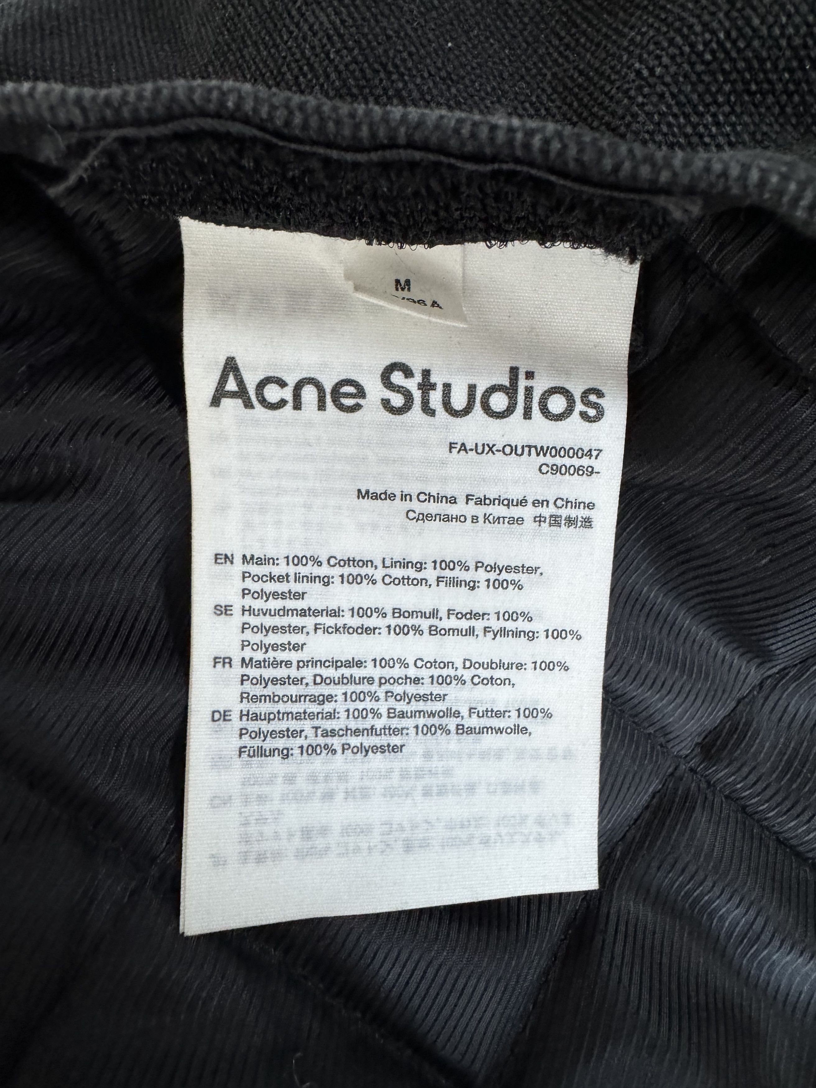 Acne Studios Acne Studios Padded Denim Jacket (M) Size US M / EU 48-50 / 2 - 4 Thumbnail