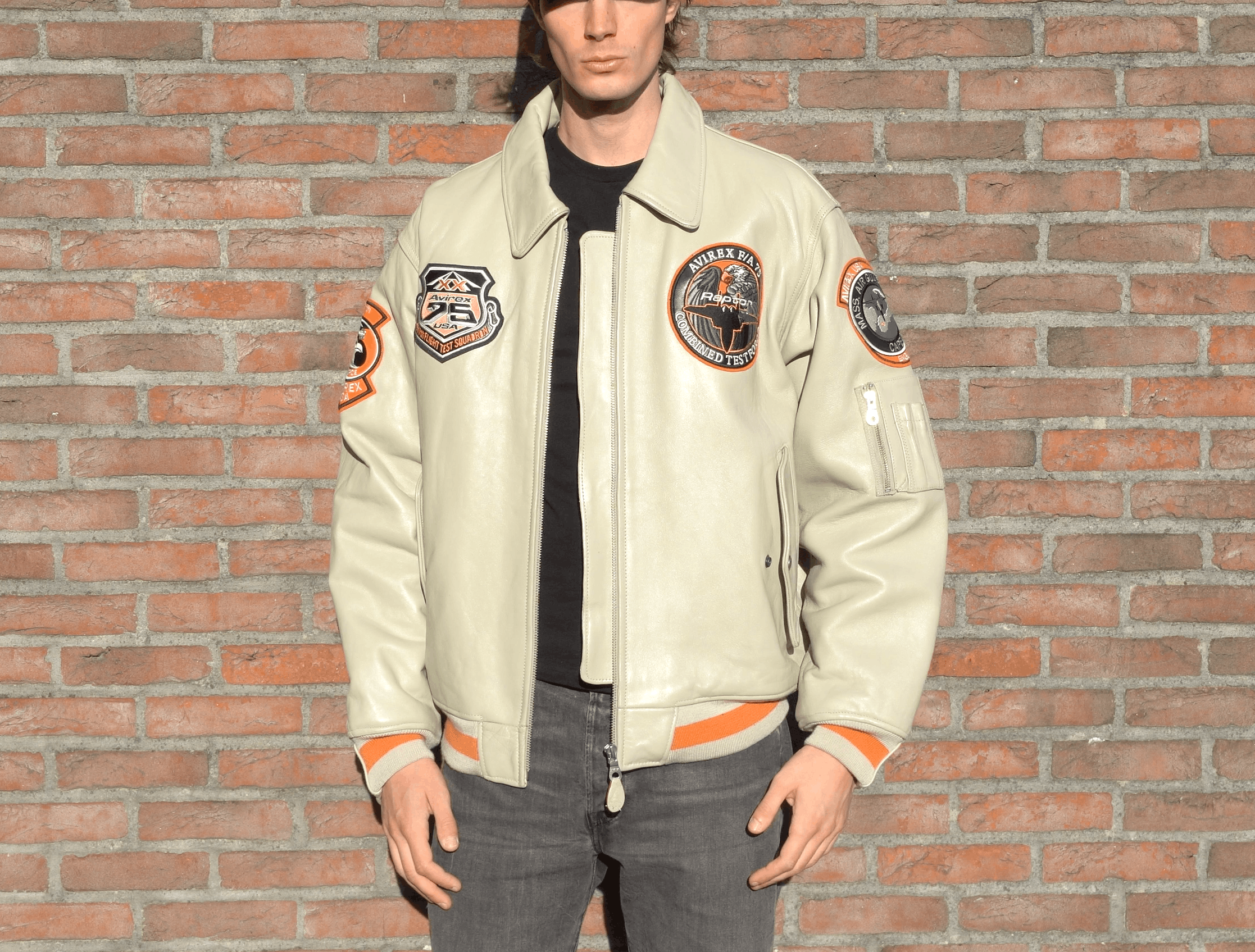Avirex AVIREX Raptor AF 1 🛩 leather jacket | Grailed