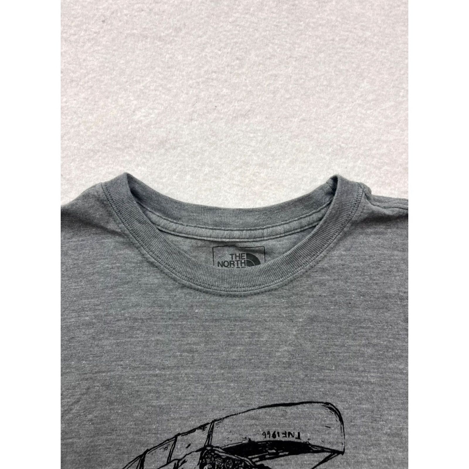 The North Face The North Face Mens Graphic Tee S Gray Slim Fit #6907 Size US S / EU 44-46 / 1 - 7 Thumbnail