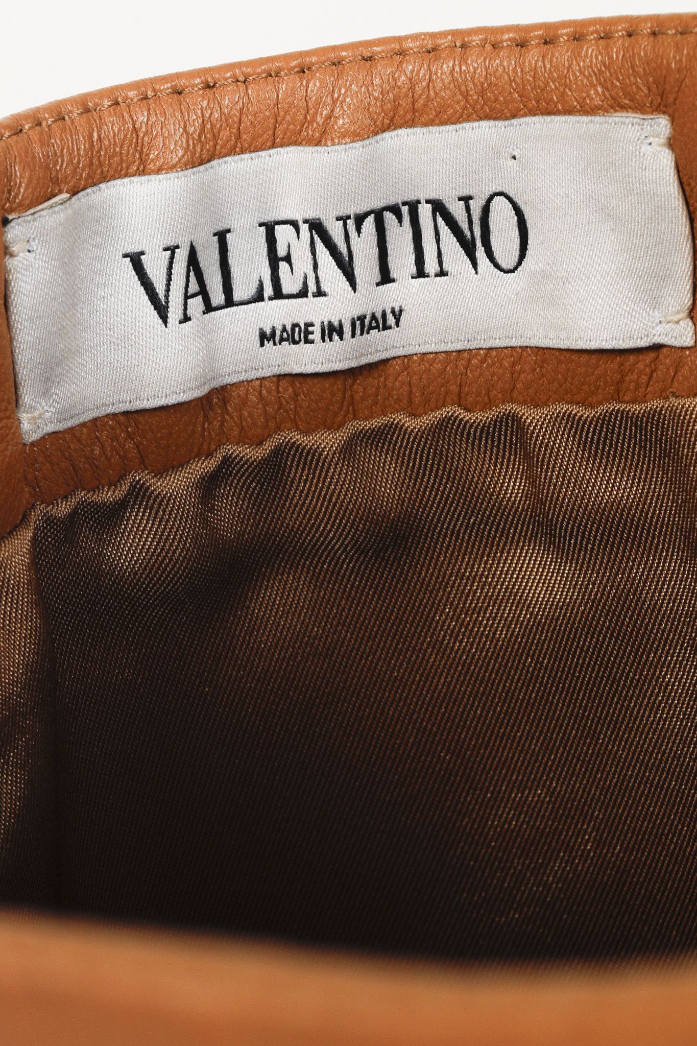 Valentino Valentino Calf Hair Leopard Print Leather Skirt Size 28" / US 6 / IT 42 - 4 Thumbnail