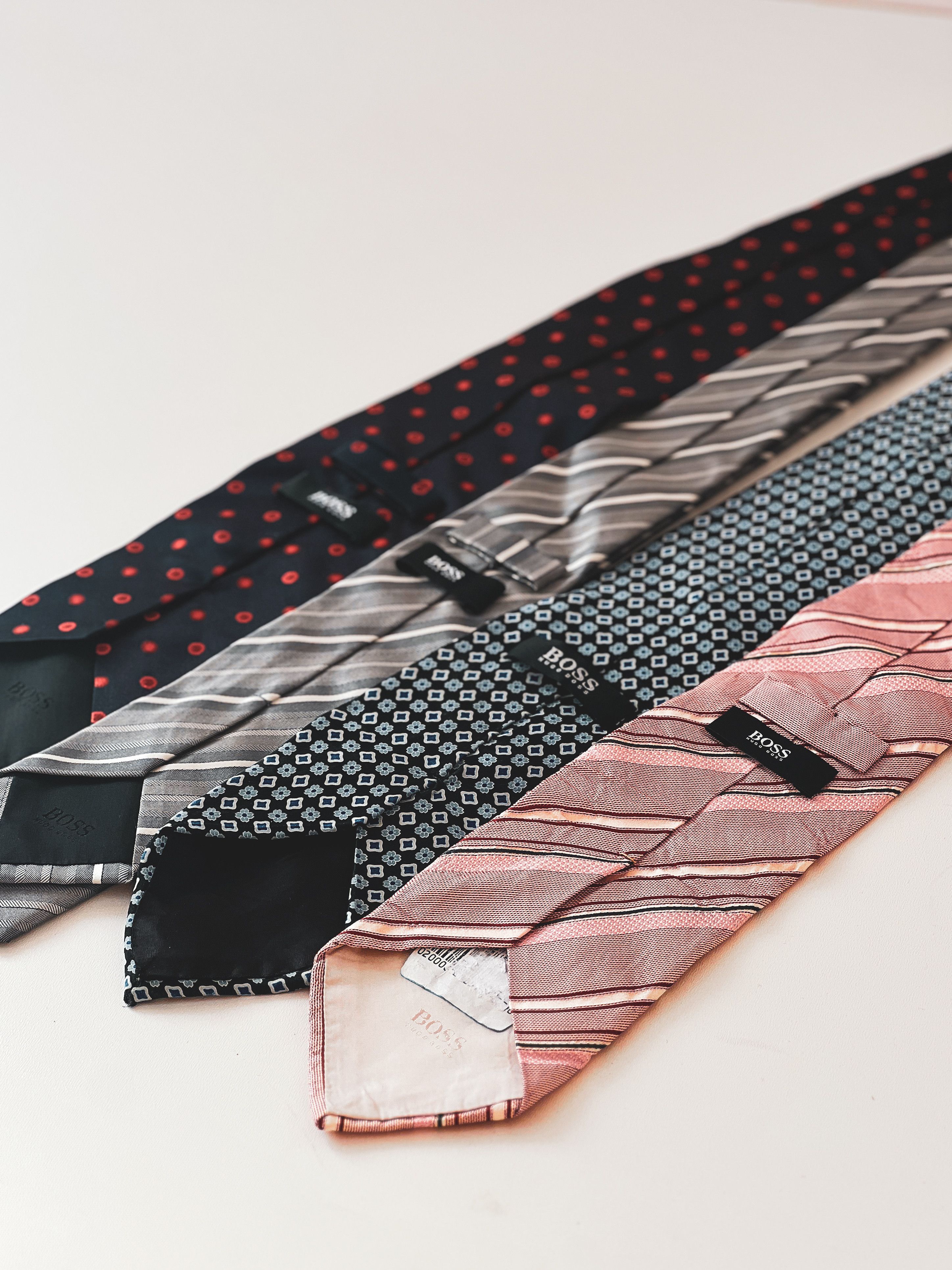 Hugo Boss × Vintage Hugo Boss vintage 4-x cravat Size ONE SIZE - 1 Thumbnail