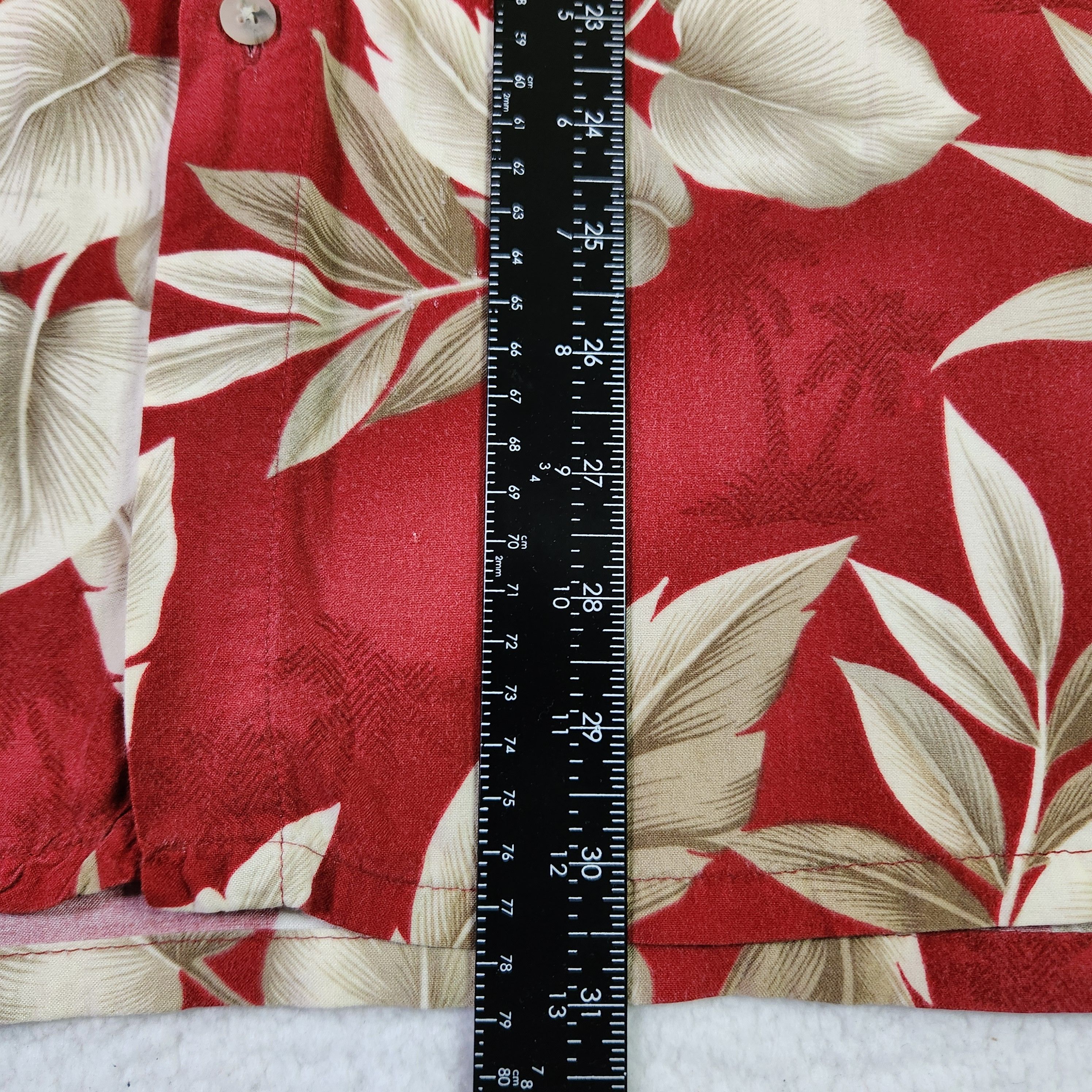 Campia Moda Campia Moda VINTAGE Hawaiian Shirt XL Red Floral Button Up Size US XL / EU 56 / 4 - 7 Thumbnail