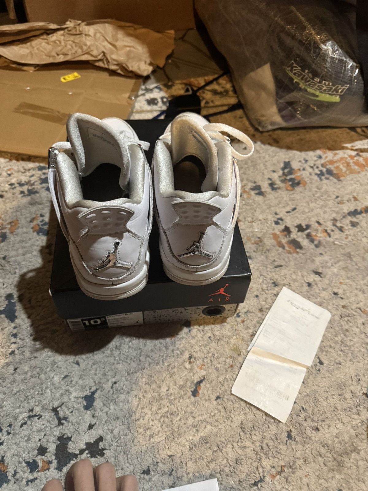Jordan Brand Air Jordan 4 Retro Pure Money 2017 US 10.5 Size US 10.5 / EU 43-44 - 2 Thumbnail