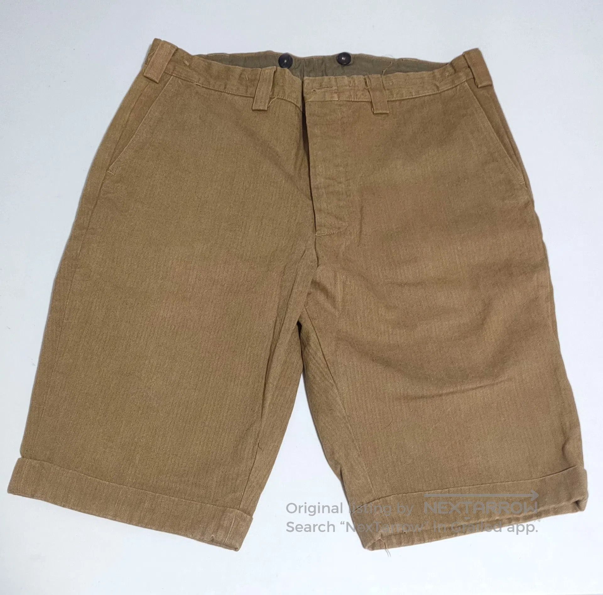 BLACK SIGN BLACKsign Heavyweight Jodhpurs Shorts. Size US 34 / EU 50 - 2 Thumbnail