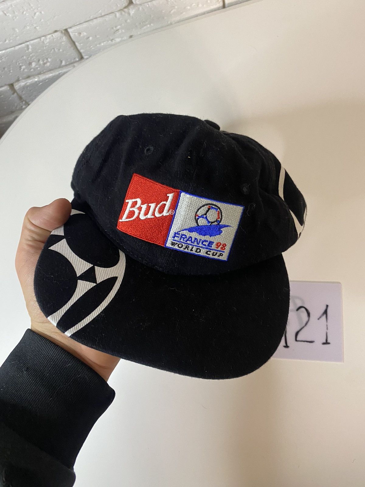 Vintage France 98 World Cup cap hat Size ONE SIZE - 2 Thumbnail