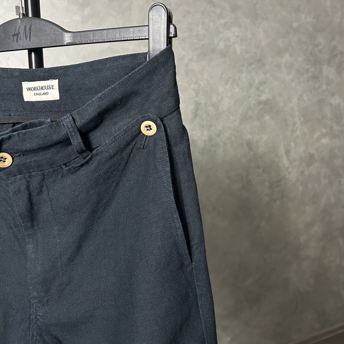 Other Workhouse England Peaky Blinder Linen Trousers Size US 32 / EU 48 - 3 Thumbnail