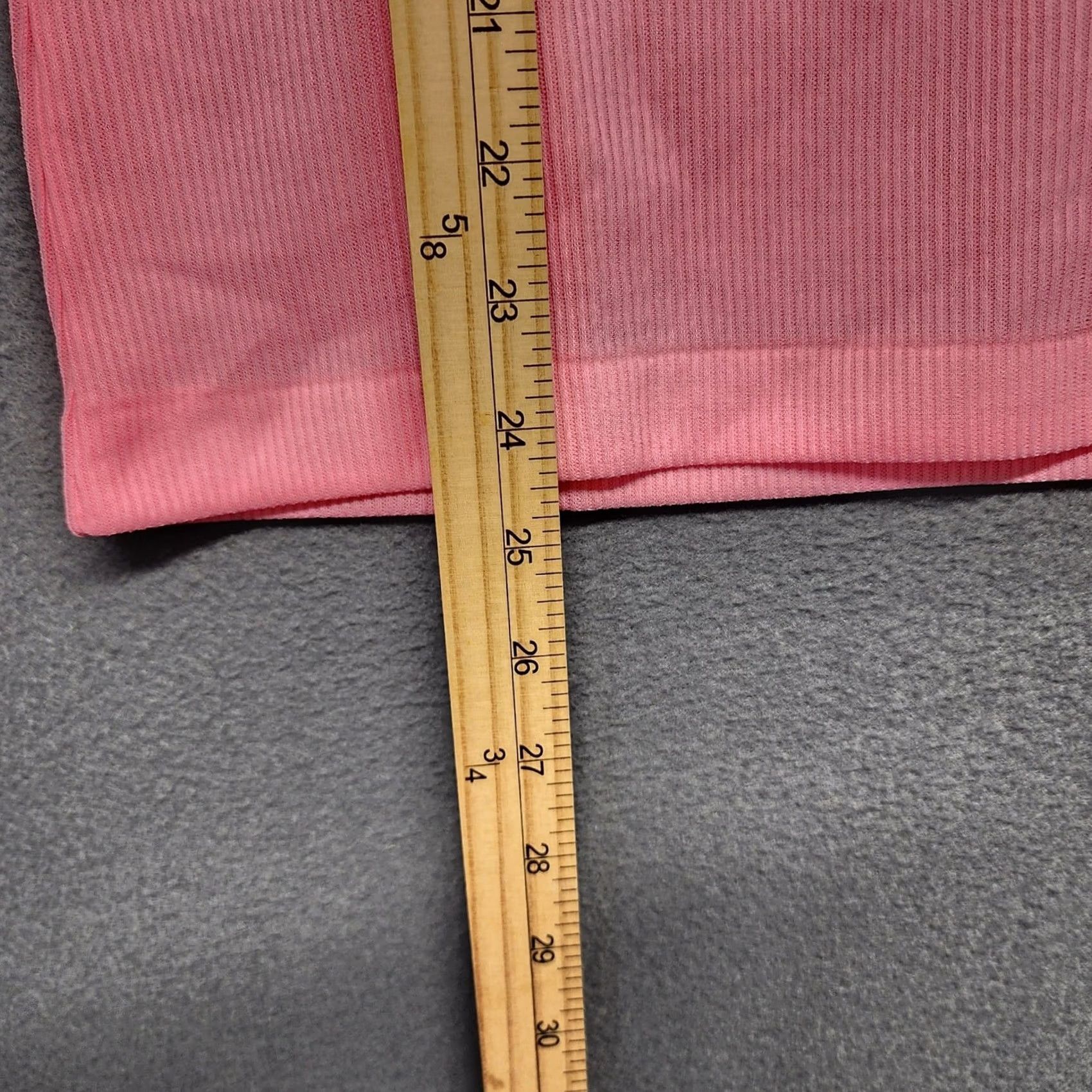 Vintage VINTAGE Helen Sue Top Shirt Women Small Pink Short Sleeve High Neck Zip Stretch 60s Size S / US 4 / IT 40 - 5 Thumbnail
