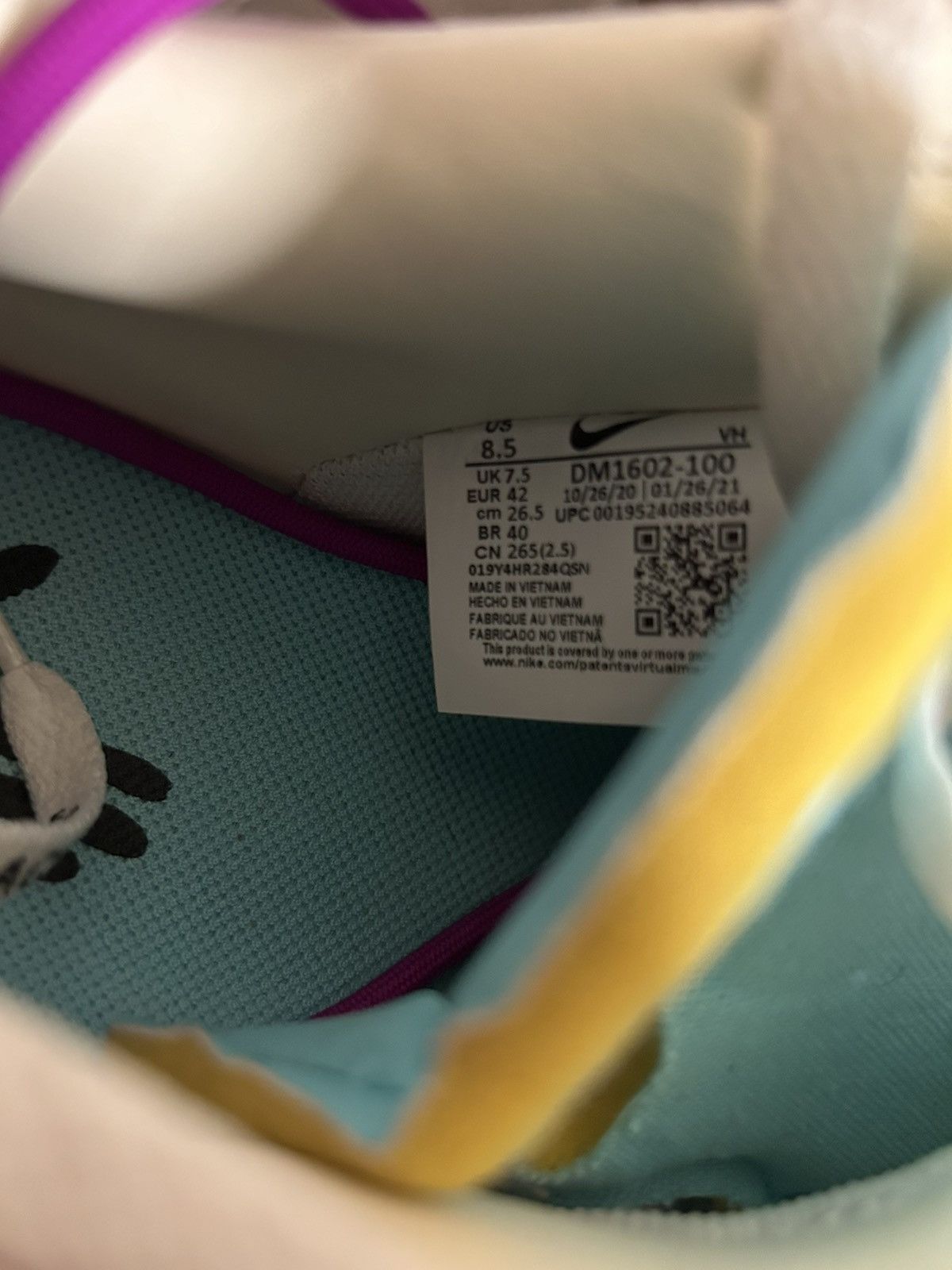 Nike × Off-White × Virgil Abloh Nike dunk x Off-White Lot 21 Size US 8.5 / EU 41-42 - 8 Thumbnail