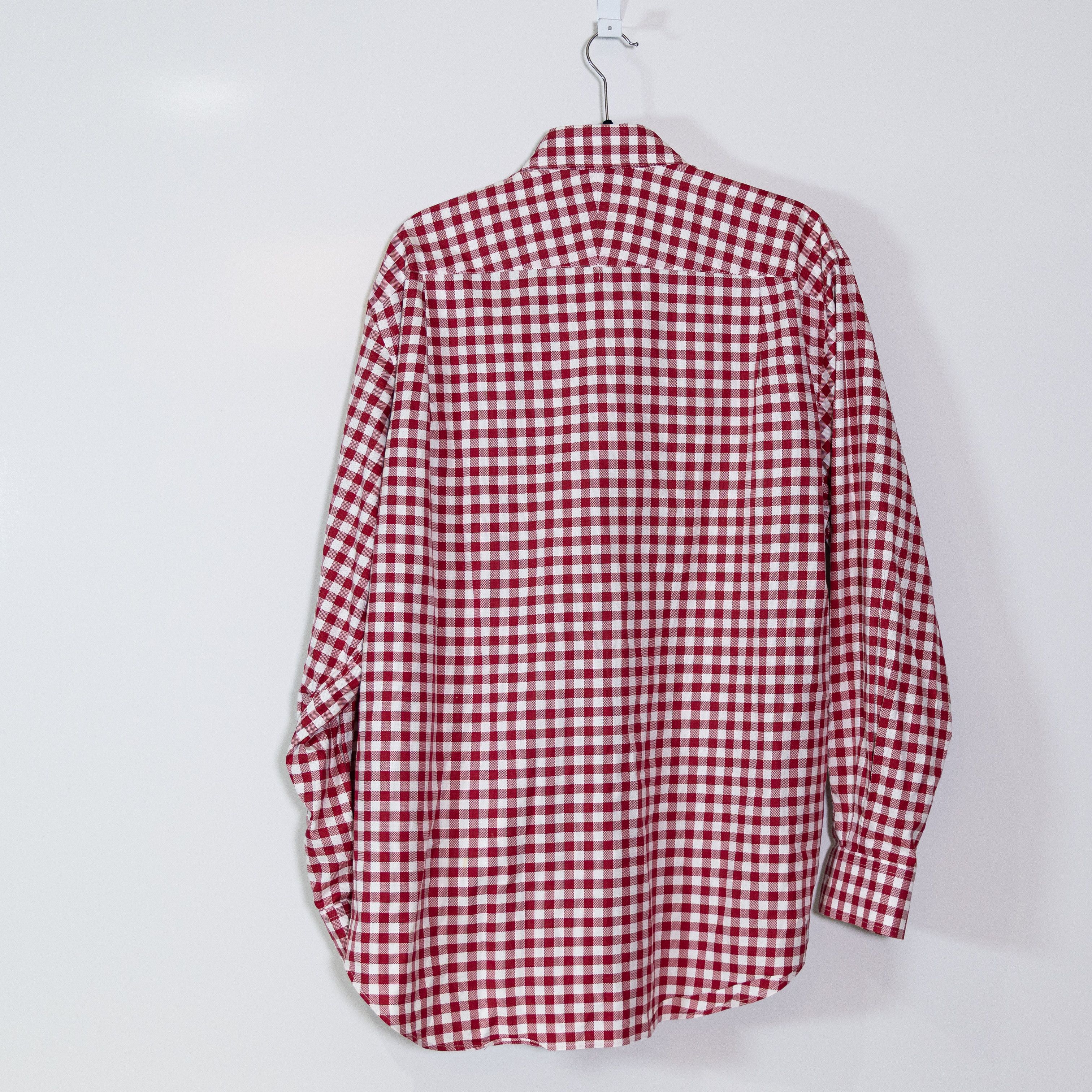 J.McLaughlin J. McLaughlin Men's Cotton Red White Size US XL / EU 56 / 4 - 4 Thumbnail